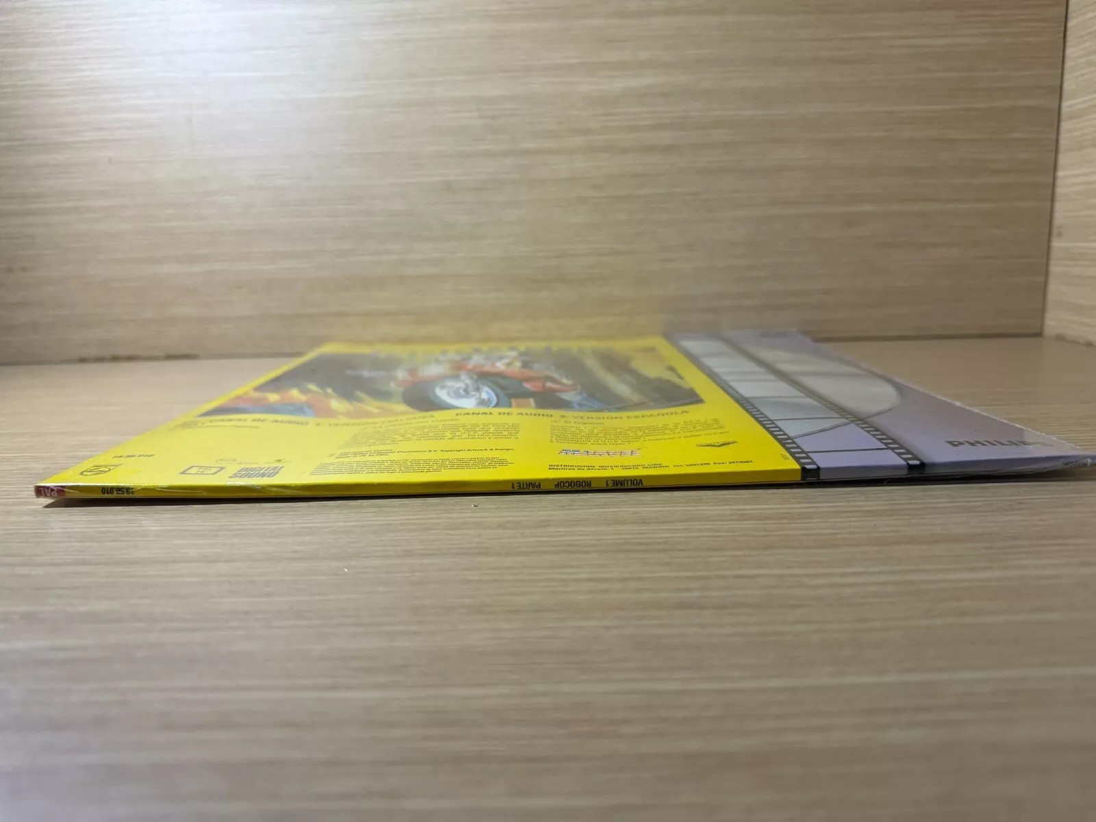 READ INFO- Robocop Animation Laser Disc LD Philips Laserdisc Spanish Italian