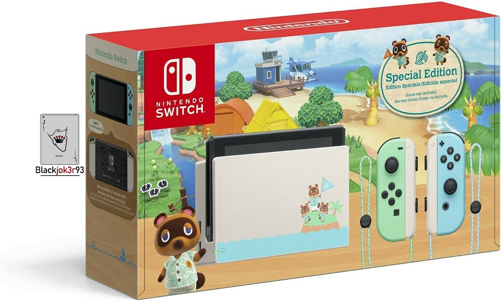 Nintendo Switch Animal Crossing: New Horizon Special Edition Console BRAND NEW