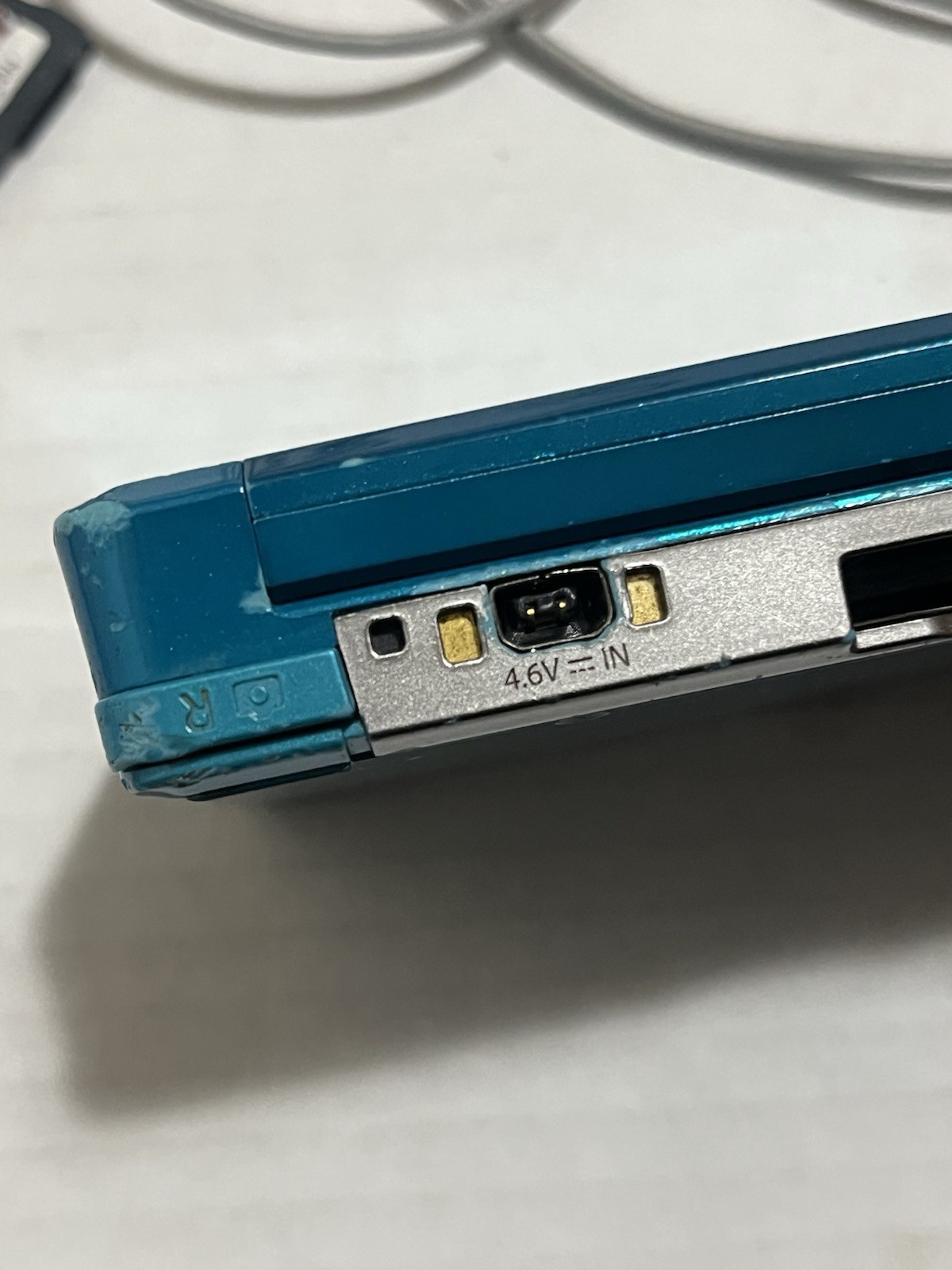Nintendo 3DS CTR-001 Aqua Blue Handheld Video Gaming Console – For Parts