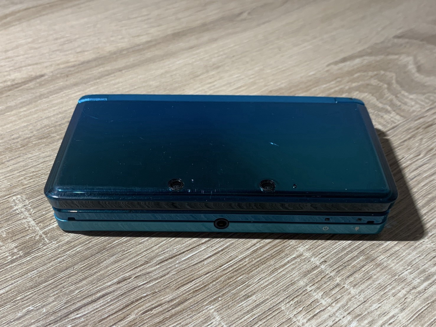 2360 Nintendo 3DS Aqua Blue For Parts