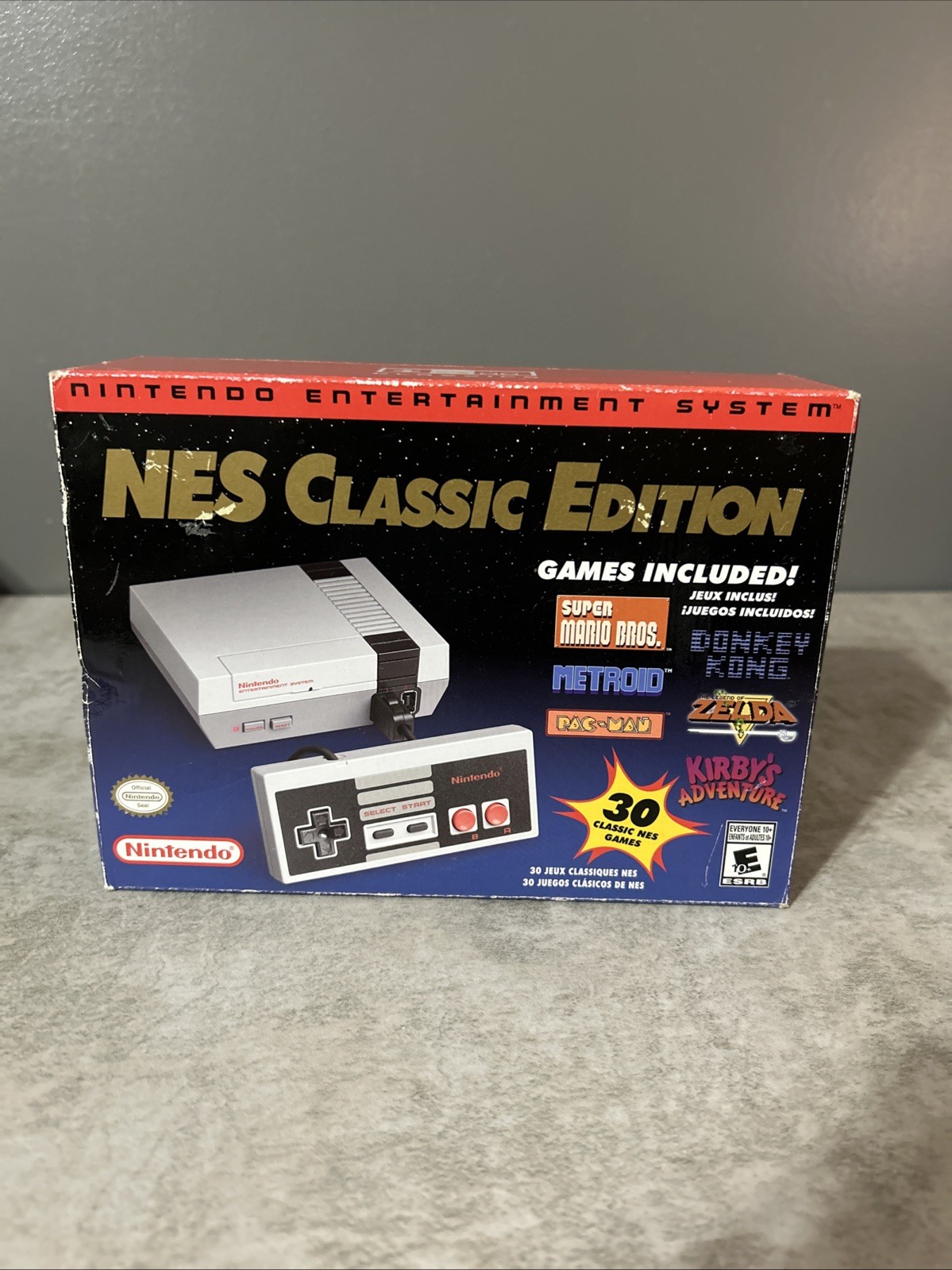 Nintendo NES Classic Edition Mini Entertainment System Open Box Complete CIB