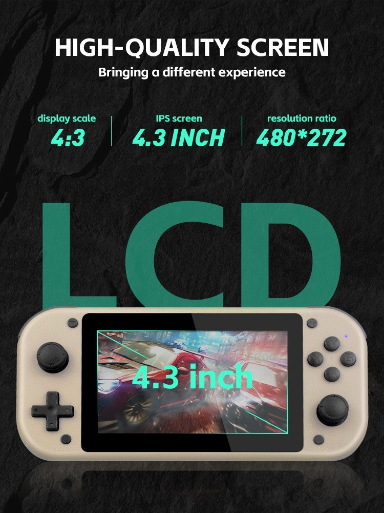 M17 handheld game console 3D home TV game console PSP arcade 4K HD PS1 handheld