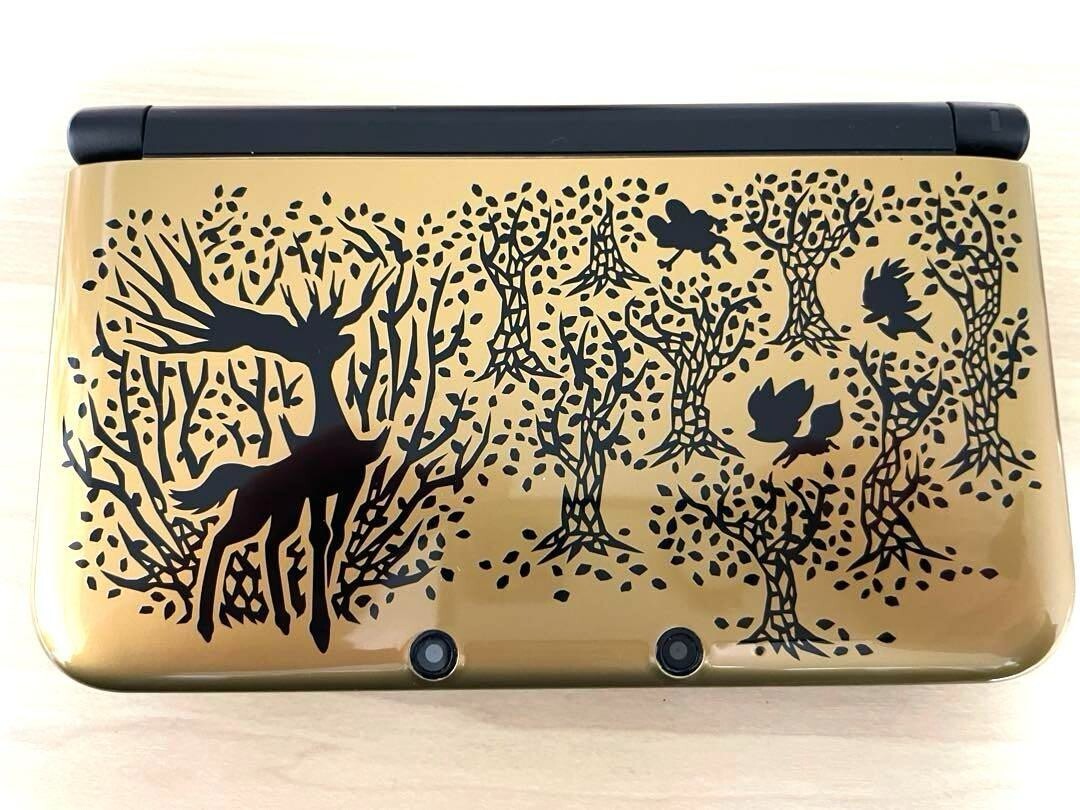 Nintendo 3Ds LL Pokemon Y Pack Premium Gold Center Edition