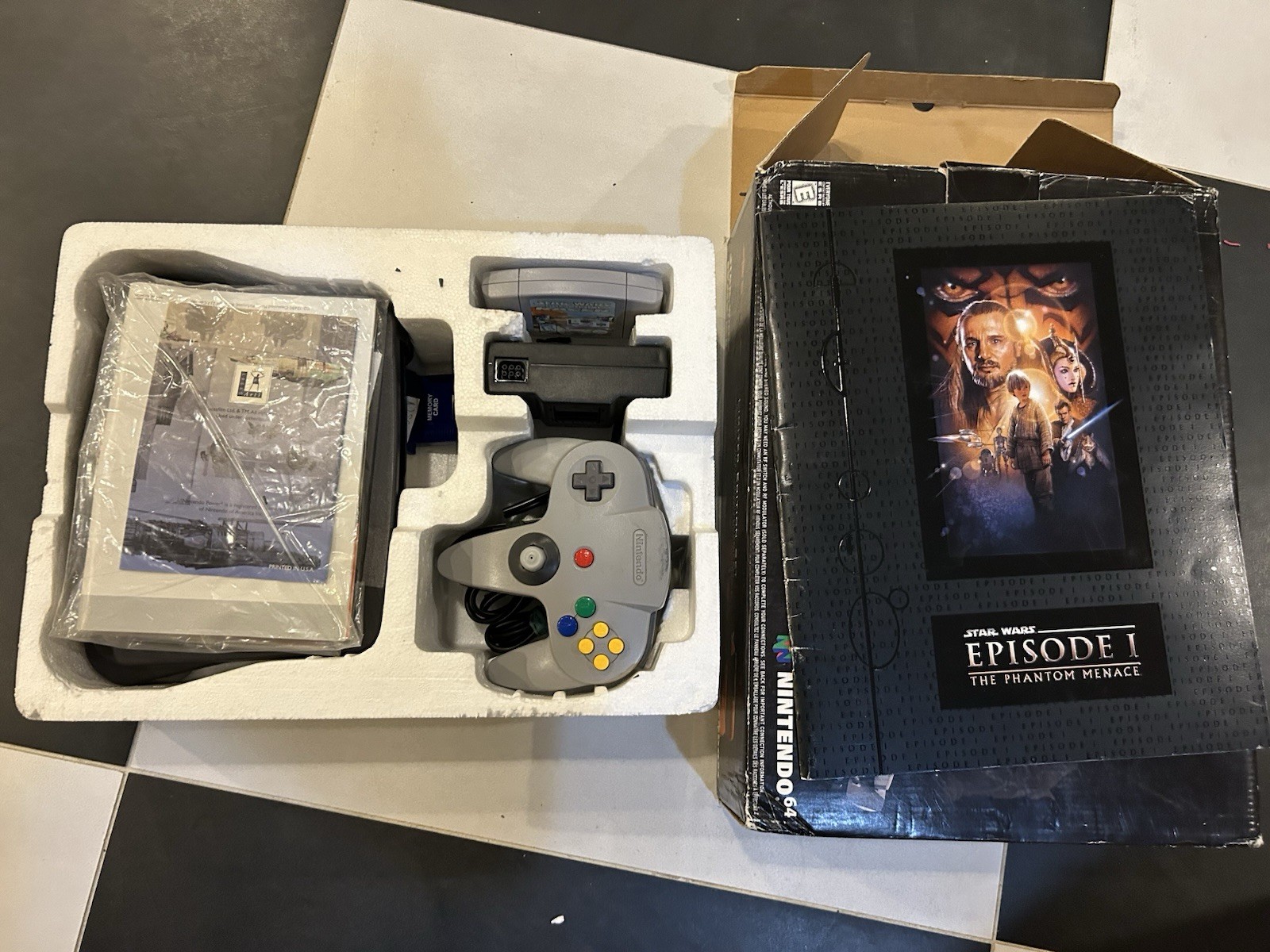 Nintendo 64 Star Wars Episode 1 Racer Limited Edition Set – Excellent Condition!
