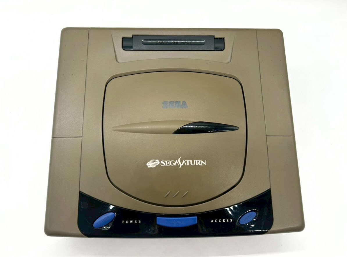 Sega Saturn Console HST-3200 Controller Console Maintained NTSC-J Japan #388