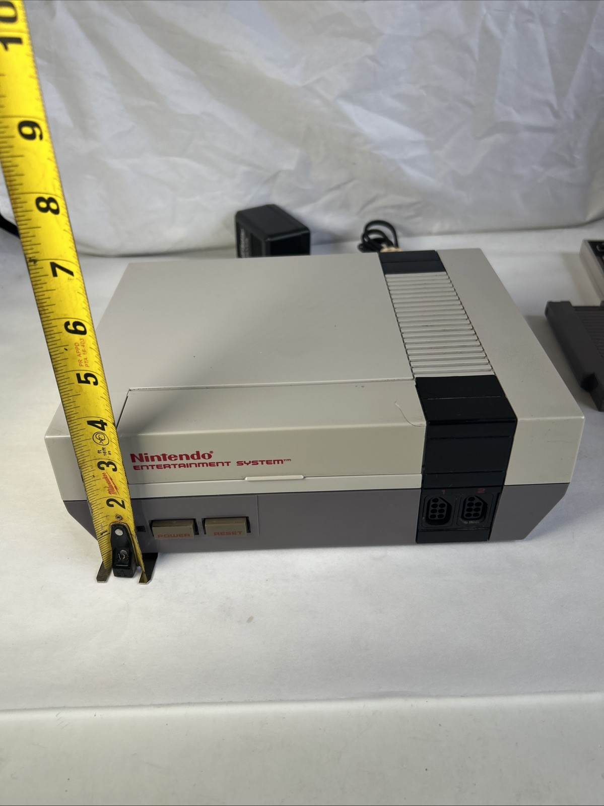 NES Nintendo Entertainment System NES-001 Complete Console Bundle Working W Game