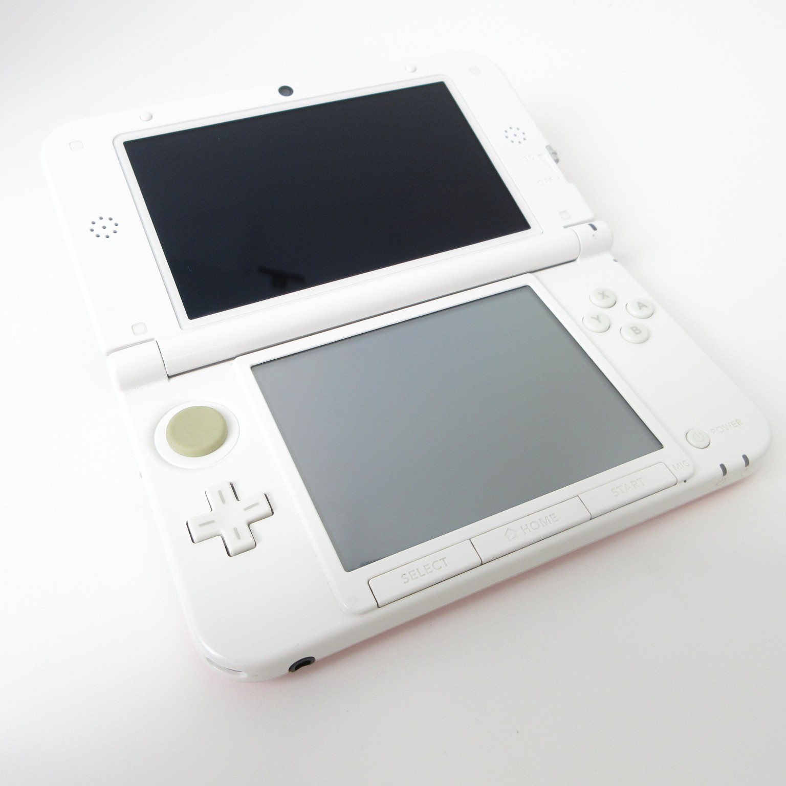 【Excellent】Nintendo 3DS LL XL Pink x White Console ONLY Japanese Edition #Arr042
