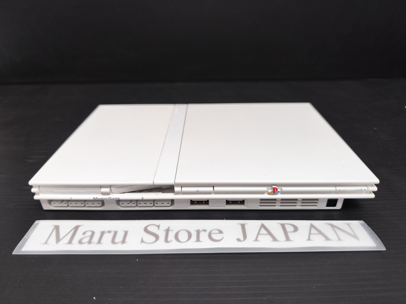 E+ “Region Free” Playstation2 PS2 Slim Console SCPH-79000 Ceramic White Note A