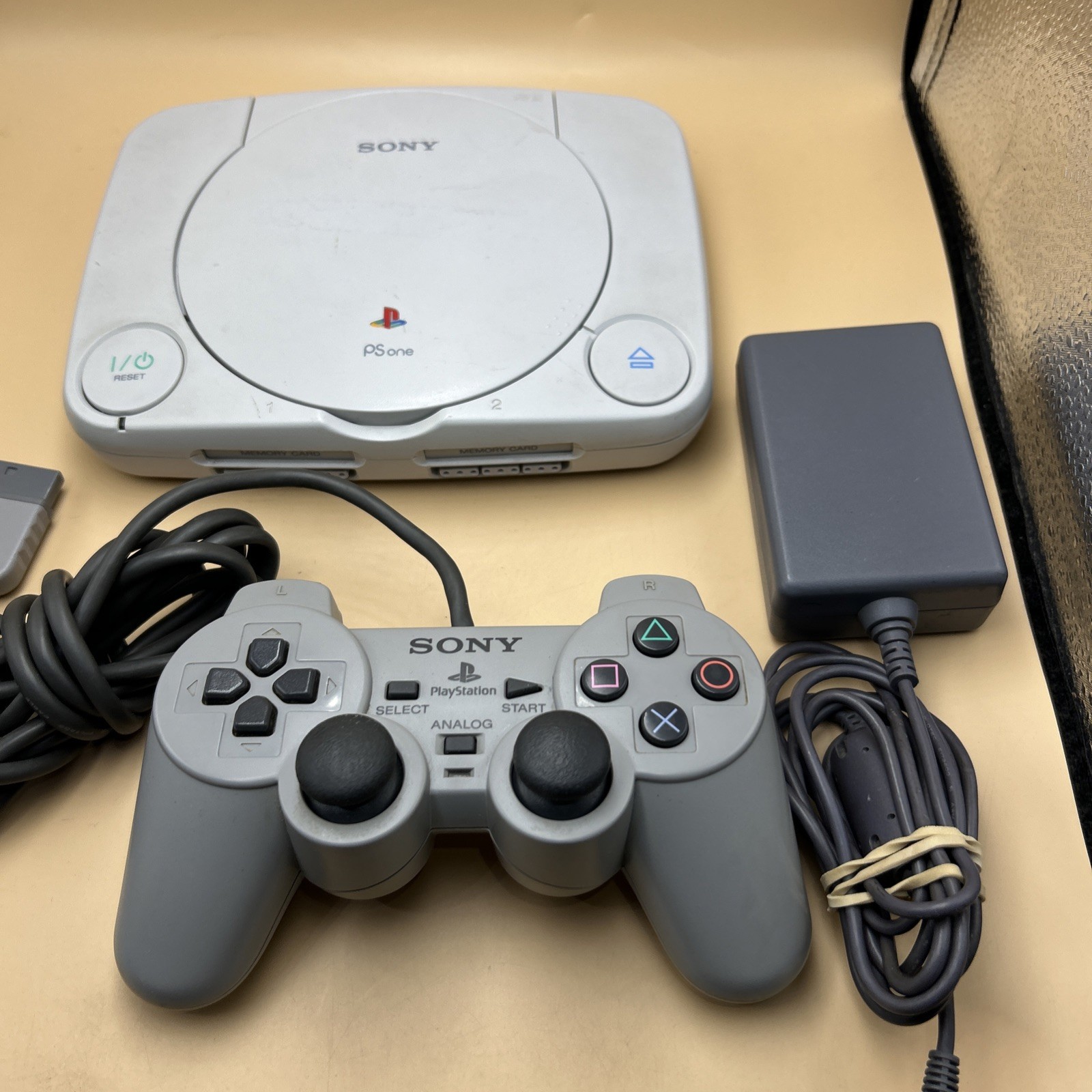 Sony PlayStation PSOne Slim SCPH-101 Console TESTED Working
