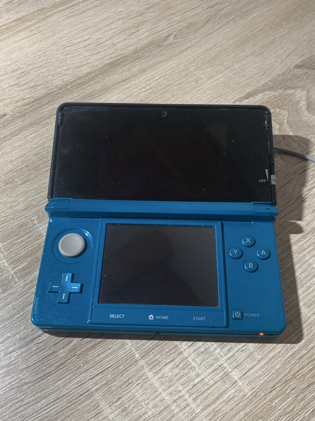 1167 Nintendo 3DS Aqua Blue Good TESTED