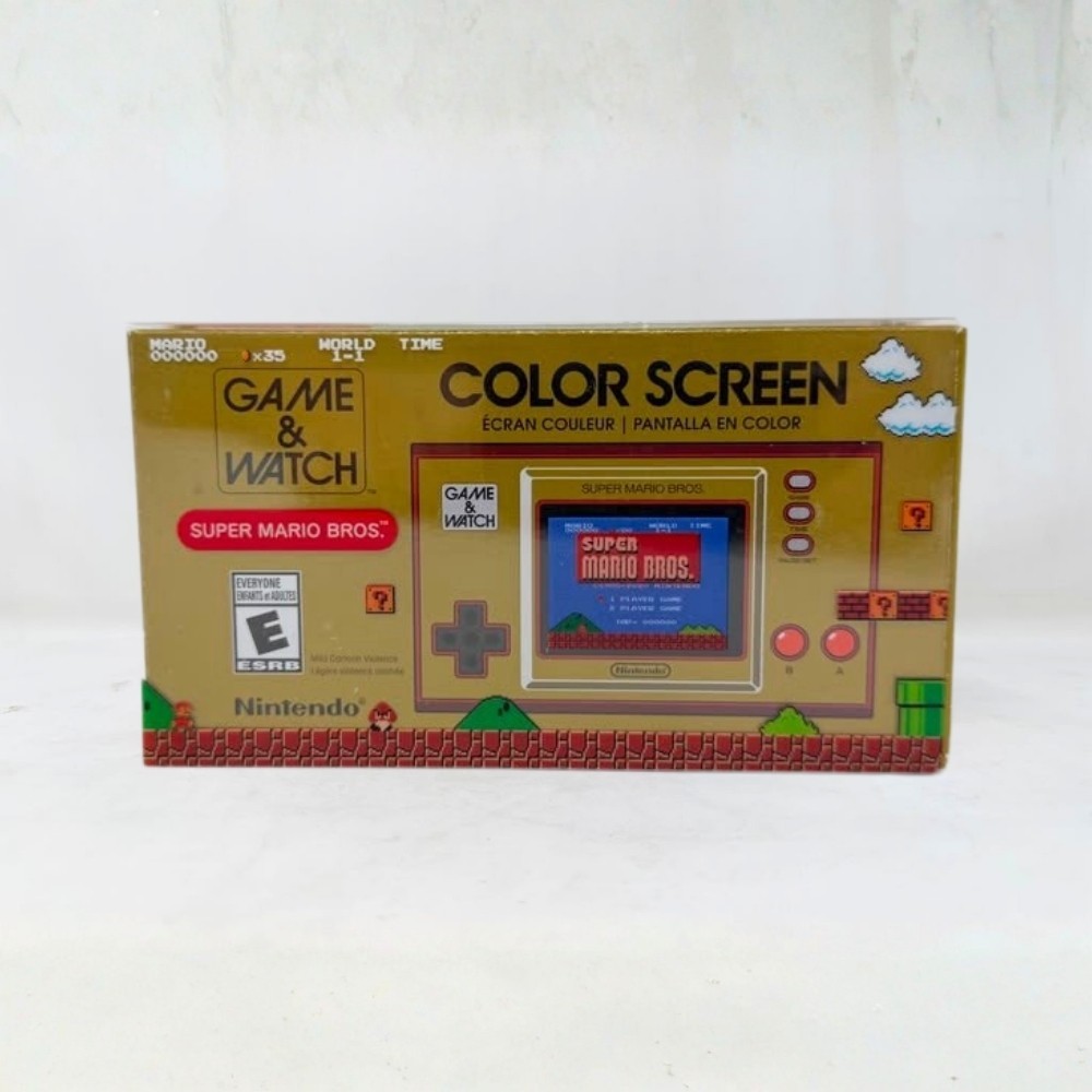 Nintendo Game & Watch Color Screen Super Mario Bros *New Sealed *Collectors Item