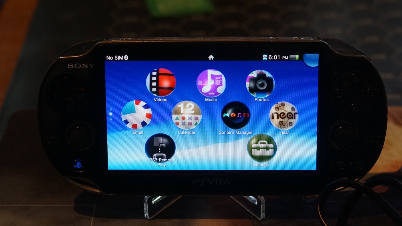 Playstation PS Vita OLED PCH-1101 | Black Console W/Games