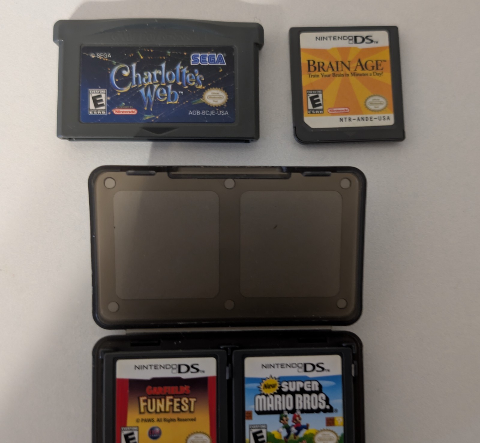 Nintendo 3DS Purple Console Bundle W/ Case Charger 10+ Games Several Styluses
