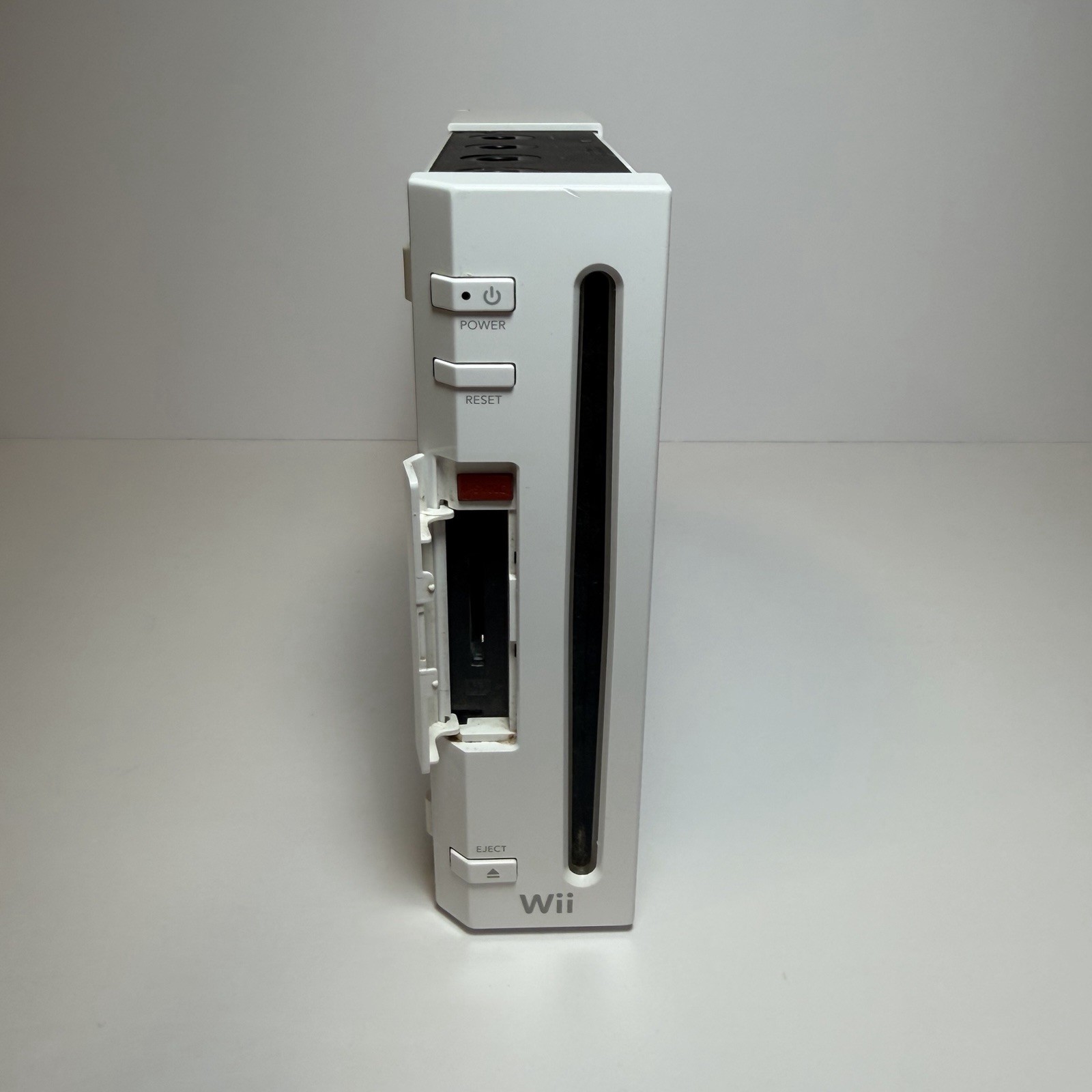 Nintendo Wii Video Game Console Only System RVL-001 White For Parts Or Repair