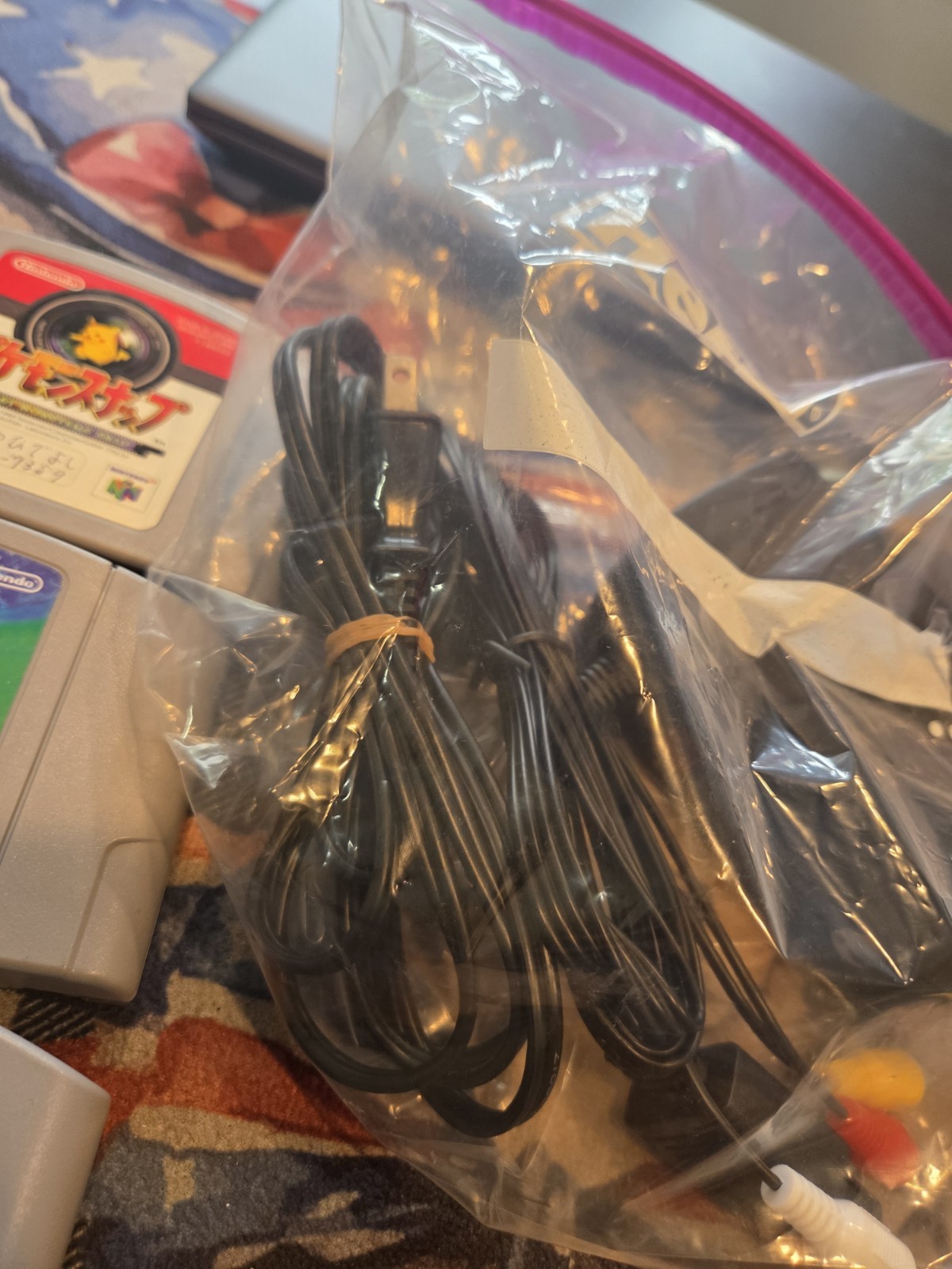 Nintendo 64 N64 Black Console NUS-001 JPN Tested 4 Games 2 Controllers & Cables