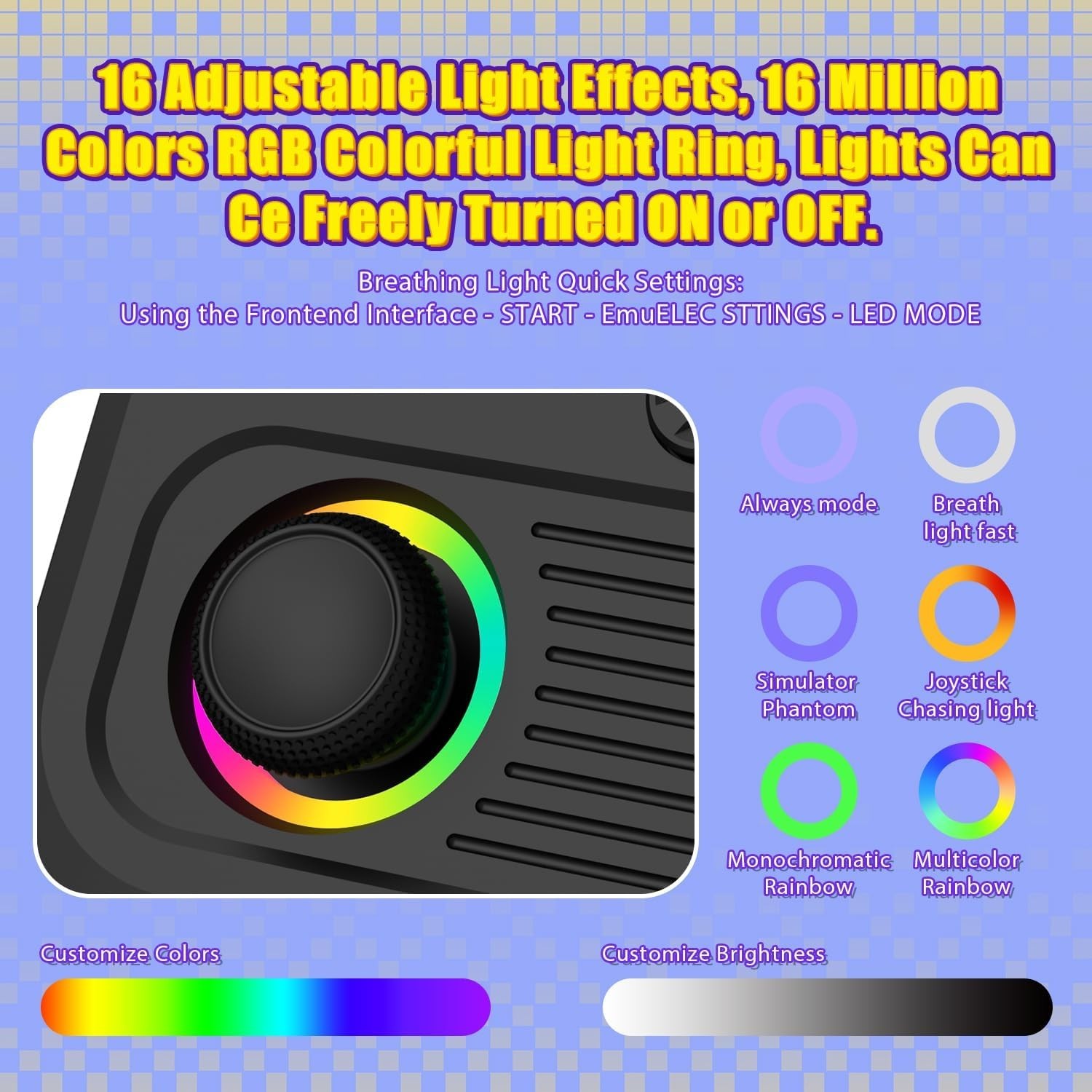 Portable R36T Retro Gaming Console – 3.5” Screen, 3500mAh Battery Life