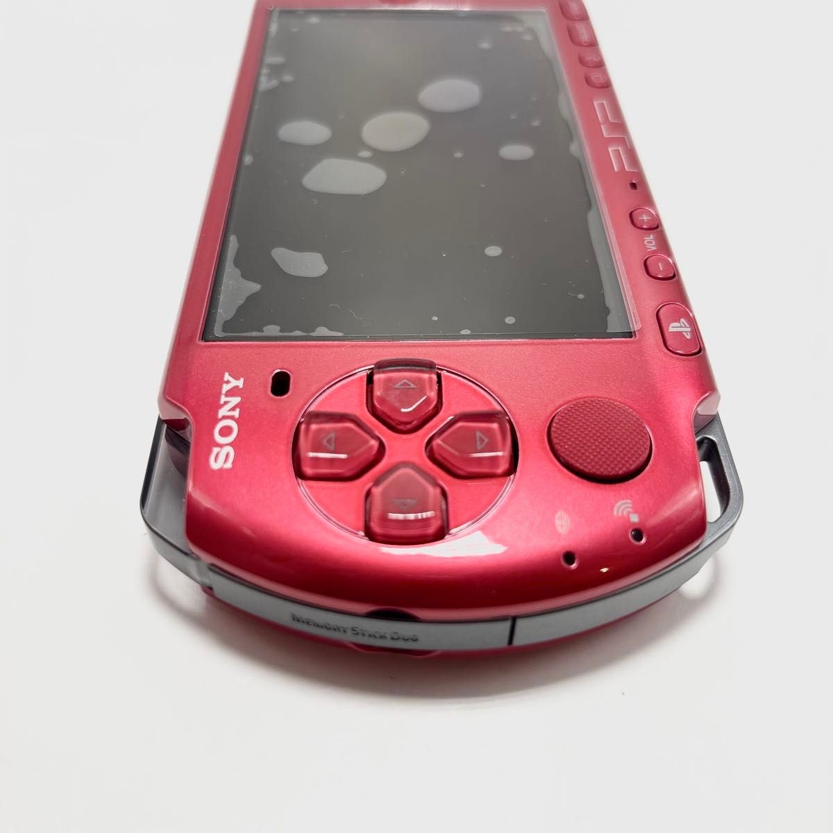 Sony PSP‑3000 Radiant Red Carnival Color Console Tested Working – Japan Model