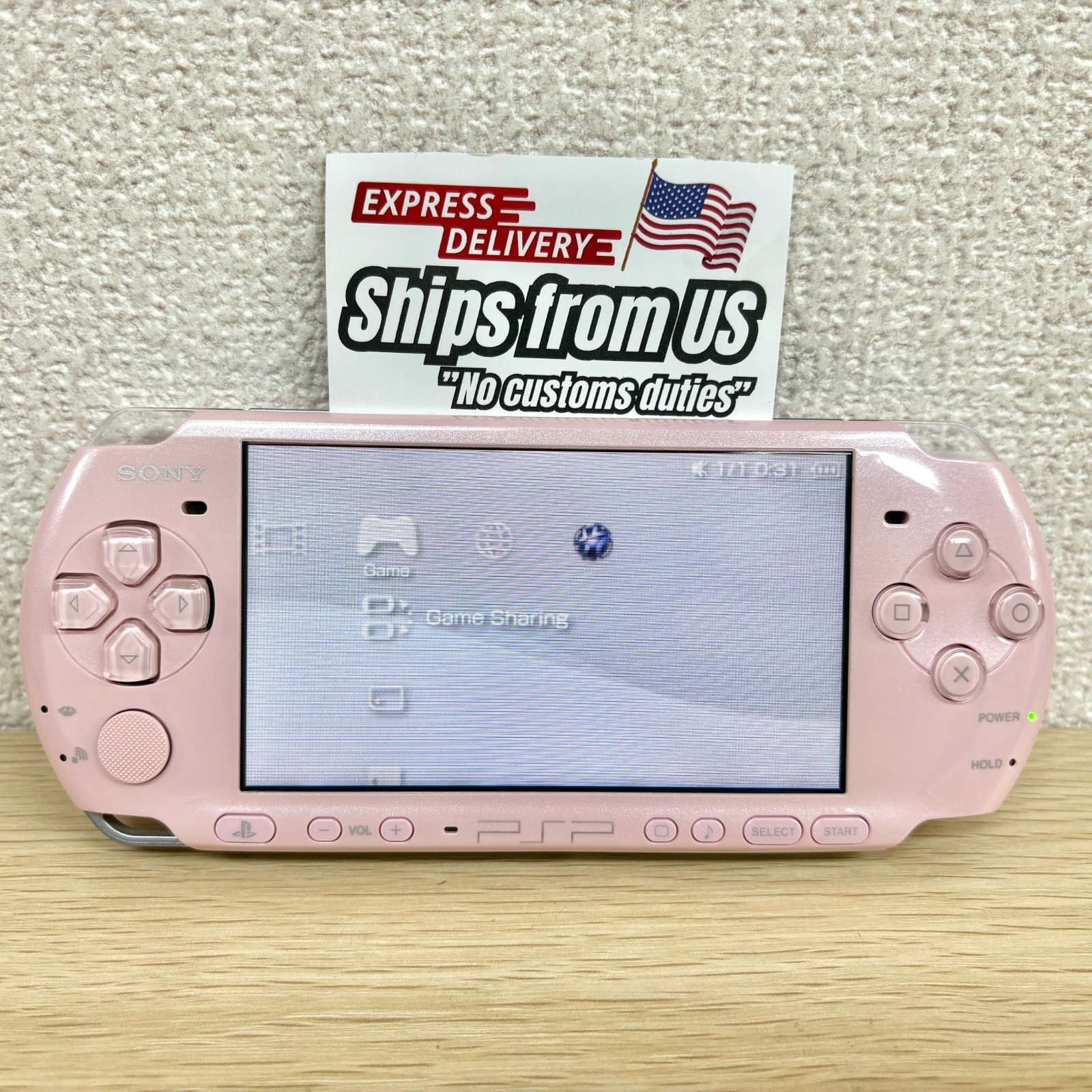 Sony PSP-3000 Console Select /Charger+newbattery+random3games+4G U.S Shipping