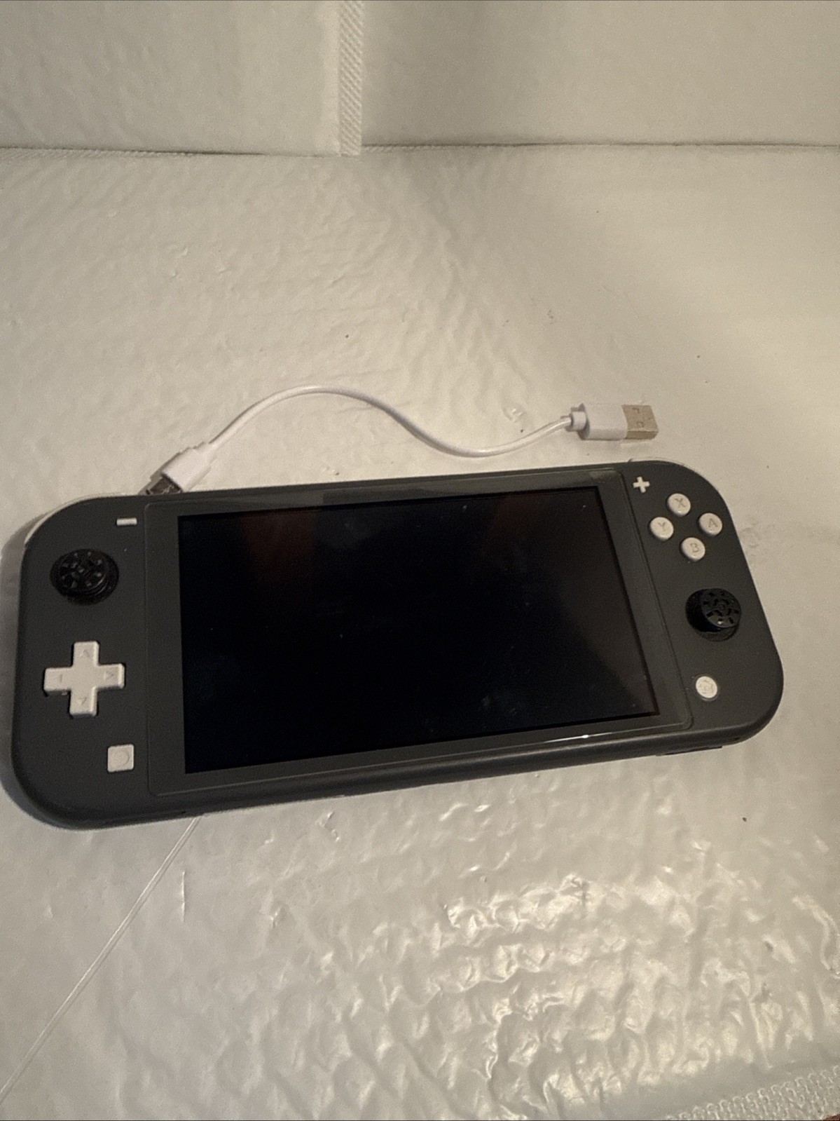 NINTENDO SWITCH LIGHT w/charger cord gray tested excellent working+condition