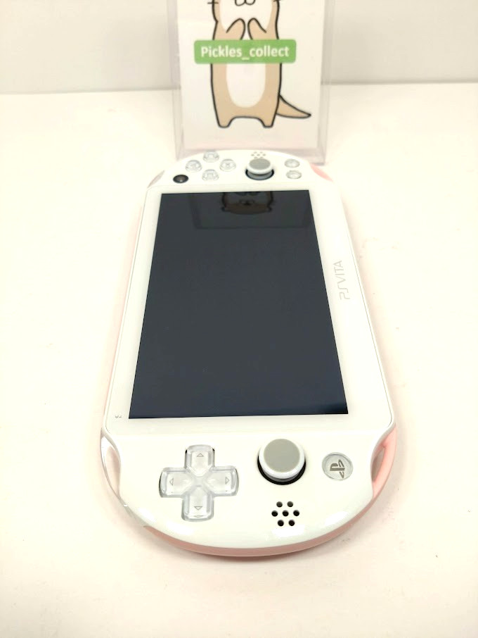 PS Vita Light Pink White Console only PCH-2000 ZA19 Wi-Fi PSV Tested 0529E