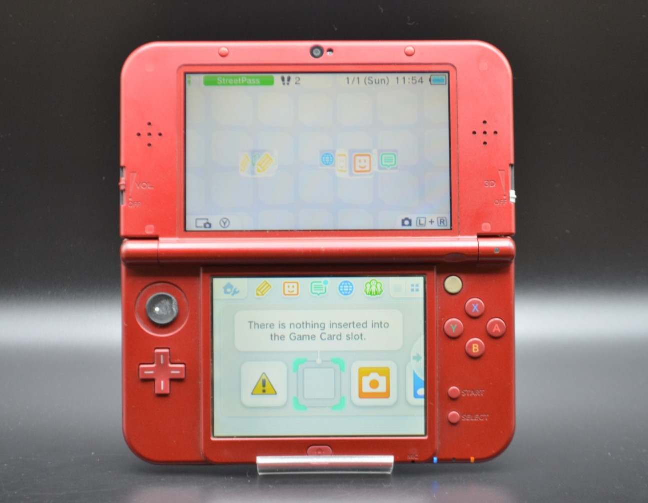 [US DUTY PAID] NEW Nintendo 3ds ll xl Console Metallic Red Japanese w box 001
