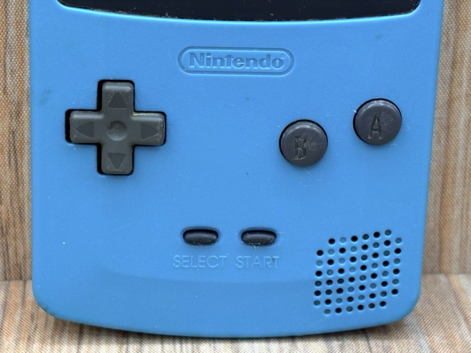 Nintendo Gameboy Color CGB-001 Ocean Ice Teal Handheld Console – Parts or Repair