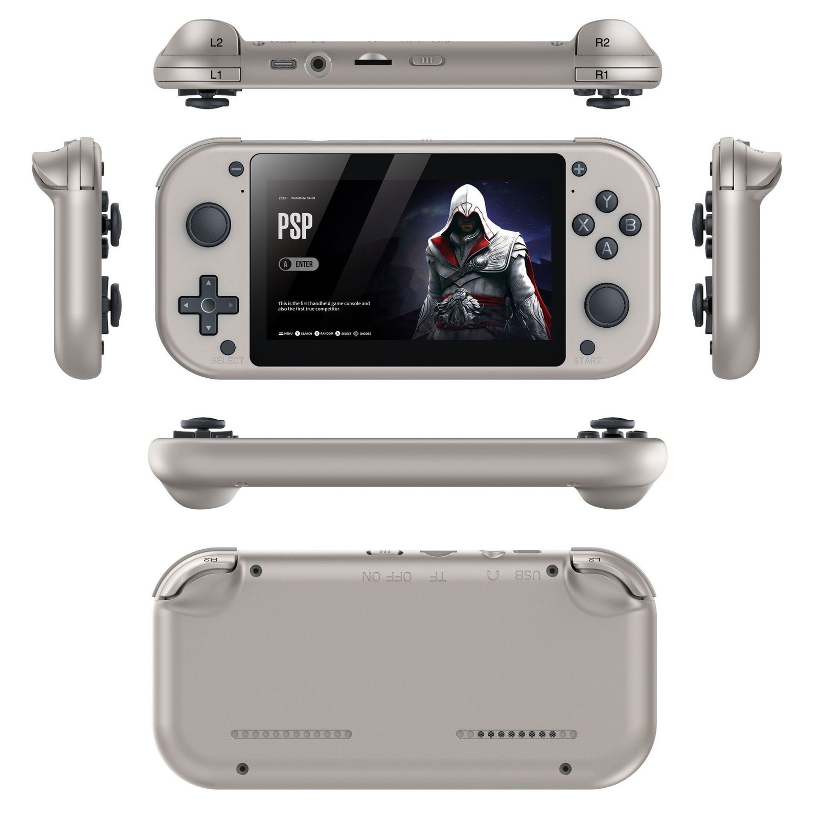 2025 New Upgraded M17 Ultra Retro Handheld Game Console, 128GB Mini Video Game