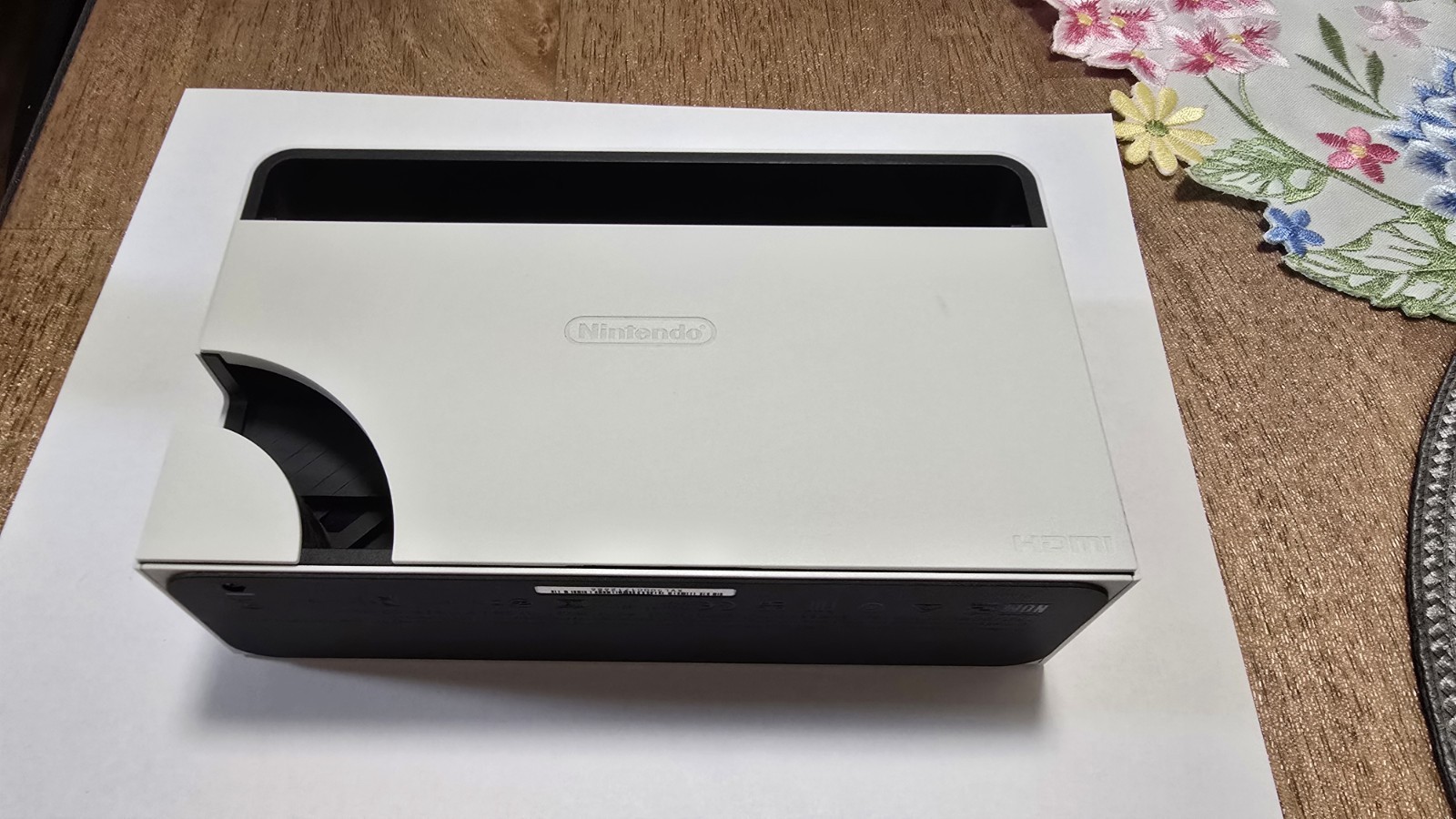 Nintendo Switch OLED Model White Console w/ Dock + 256GB microSD Card