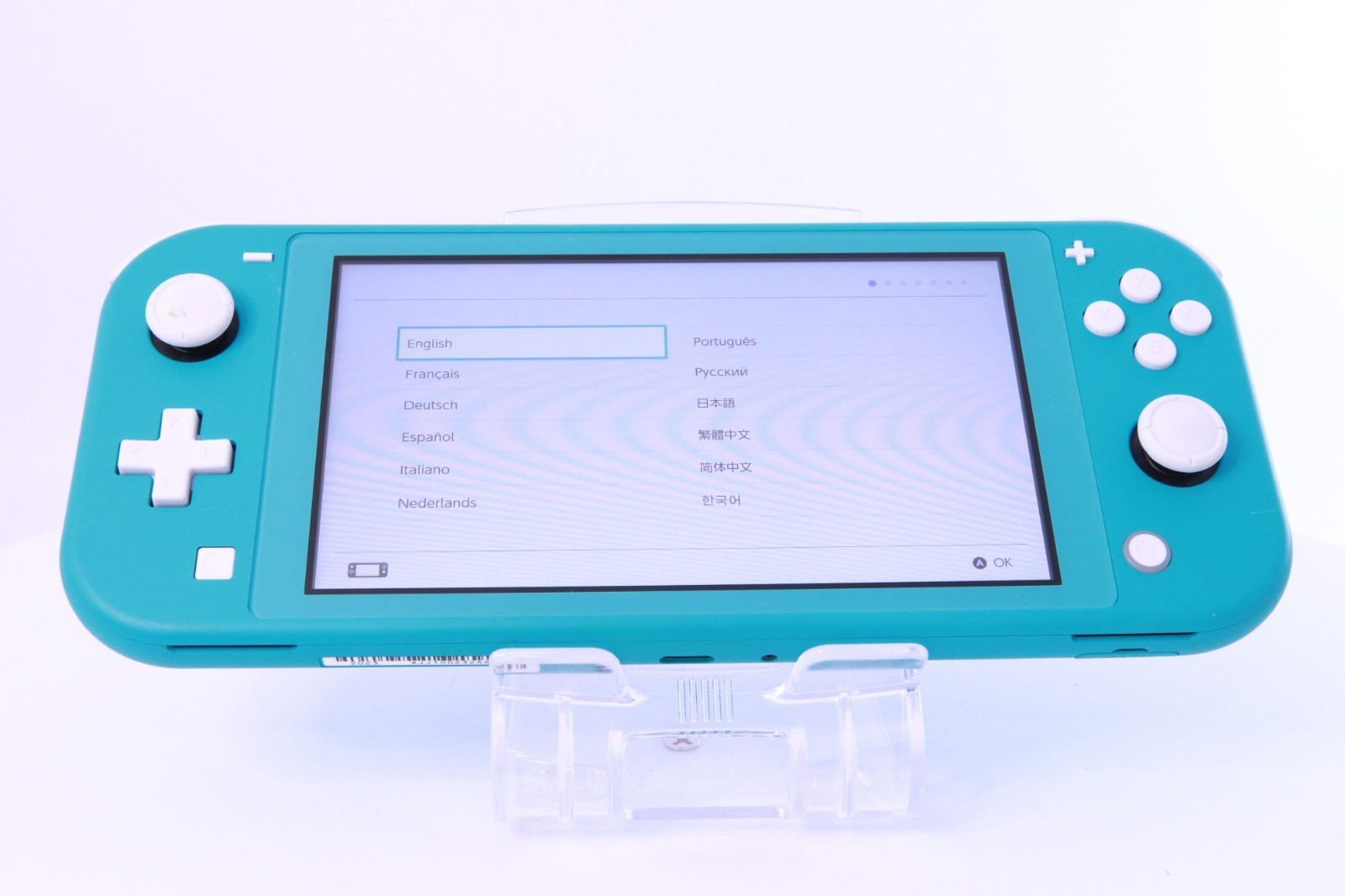 Nintendo Switch Lite Turquoise [Rank :S] W/USB cable【 Region Free 】