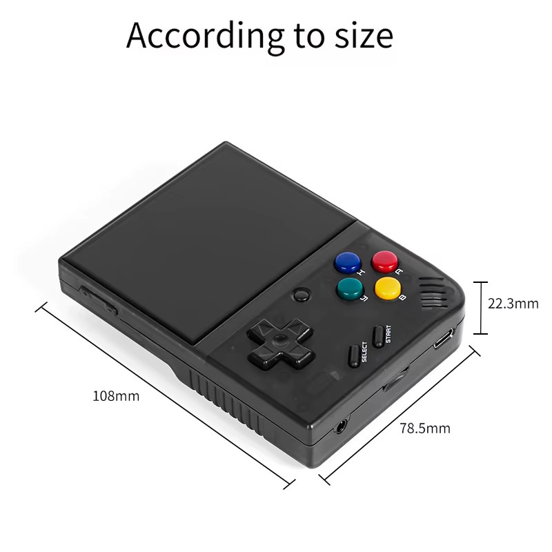 Miyoo Mini plus Portable Retro Handheld Game Console 3.5-Inch IPS HD Screen