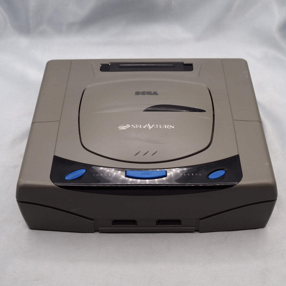SEGA SATURN Console system + Twin Stick Controller + 3 Games SET NTSC-J Tested