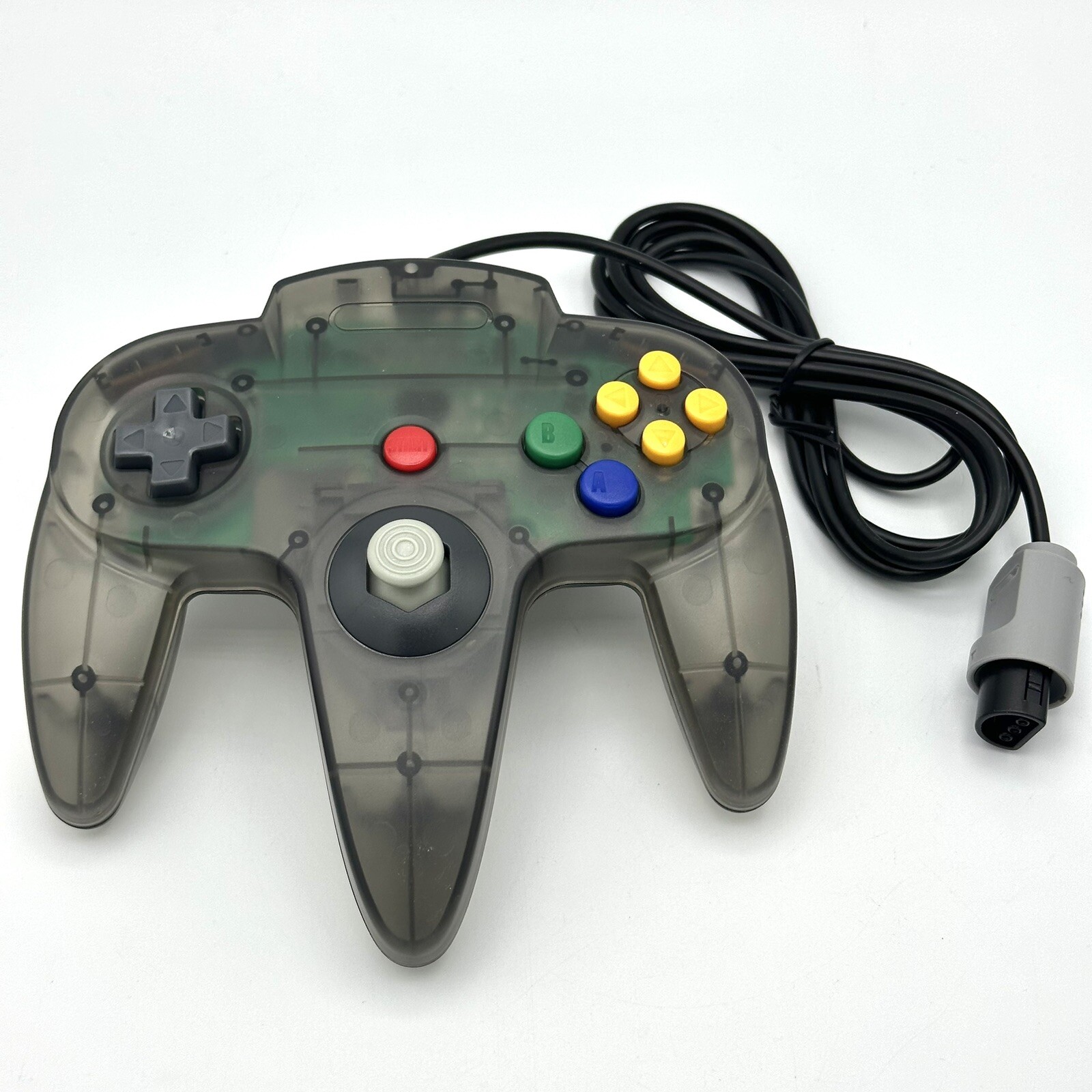 NEW Nintendo 64 N64 Limited Clear Smoke Grey Custom Console Only Funtastic