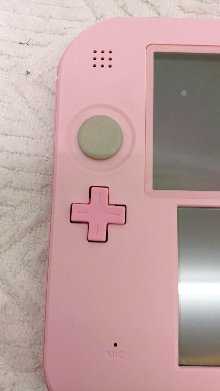 Nintendo 2DS Pink Console FTR-001 Handheld With Box, Charger No Software