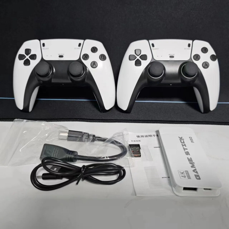 M15 Pro Console 2.4G Dual Wireless Controller Game Stick 4K 20 Video Game Sticks