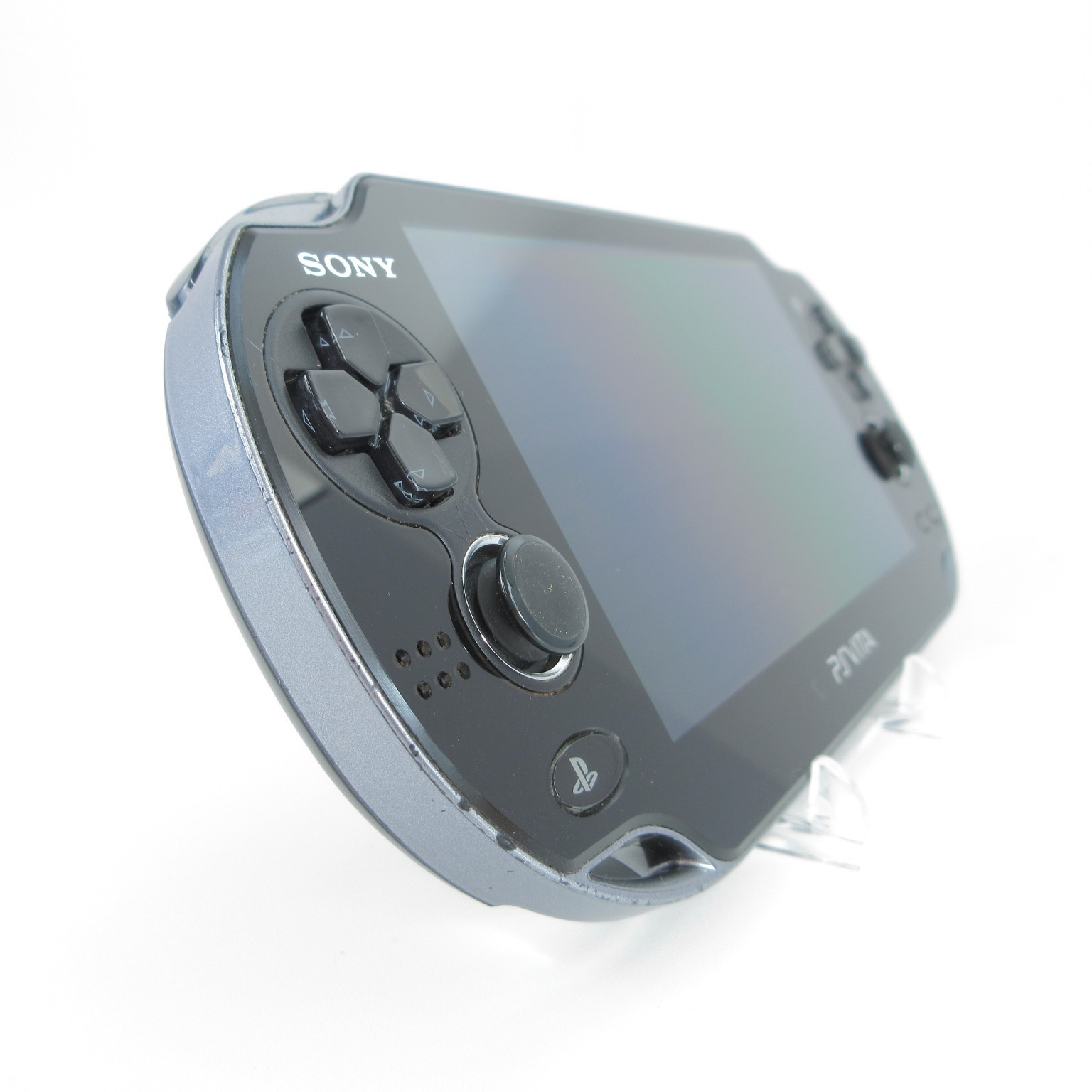 【Very Good】Sony PS Vita PCH-1000 Crystal Black Wi-Fi Model Console only #Arr1011