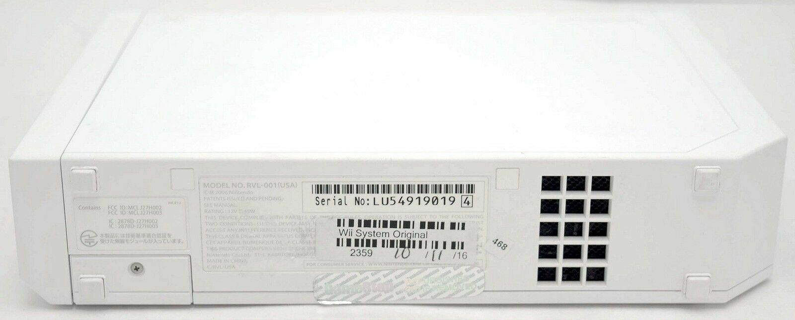 Complete NINTENDO WII System Bundle Console