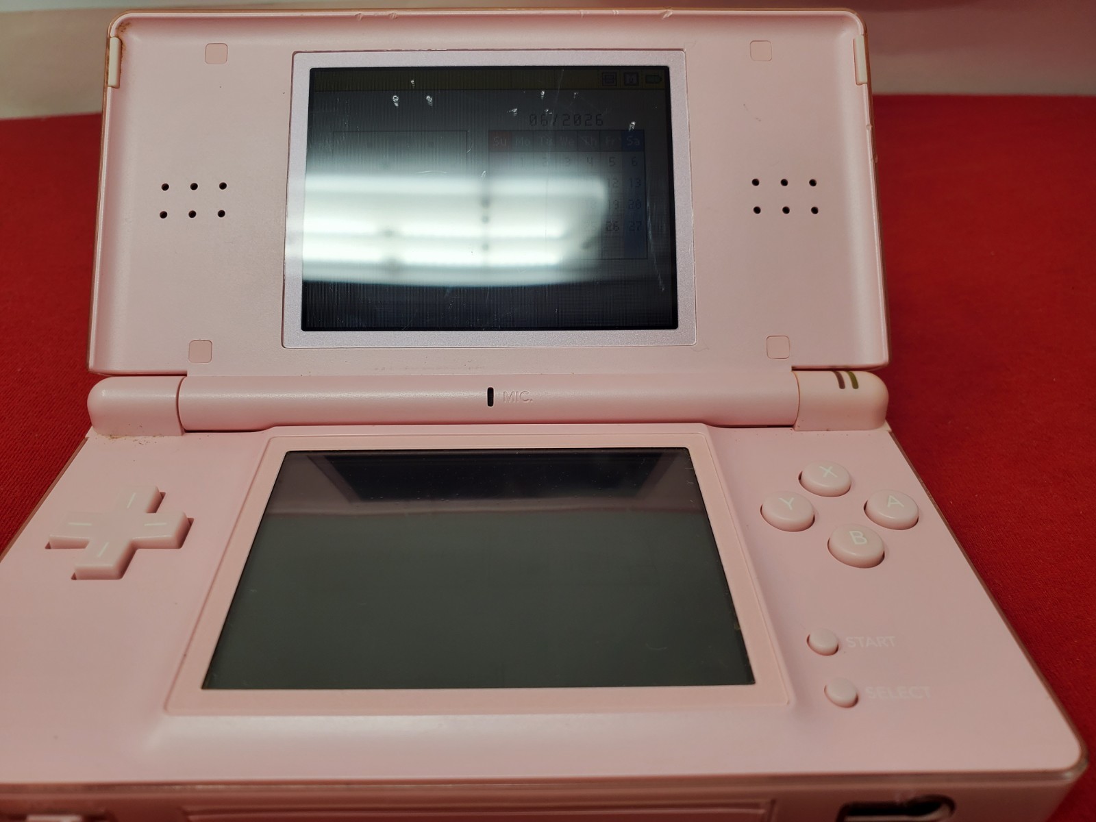 Nintendo DS Lite Video Game Console – Metallic Rose + MARIO CART!