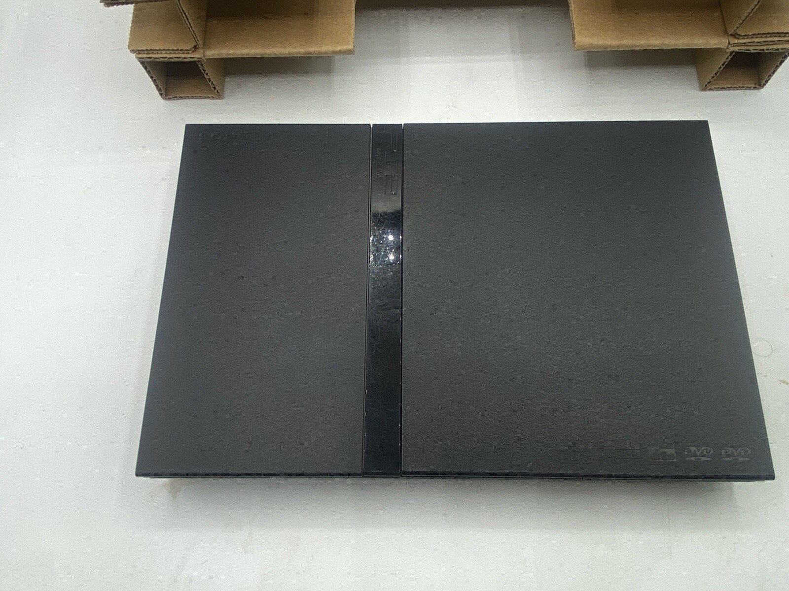 Sony PS2 Slim Charcoal Black Console SCPH-70001 Complete Box CIB With Manuals