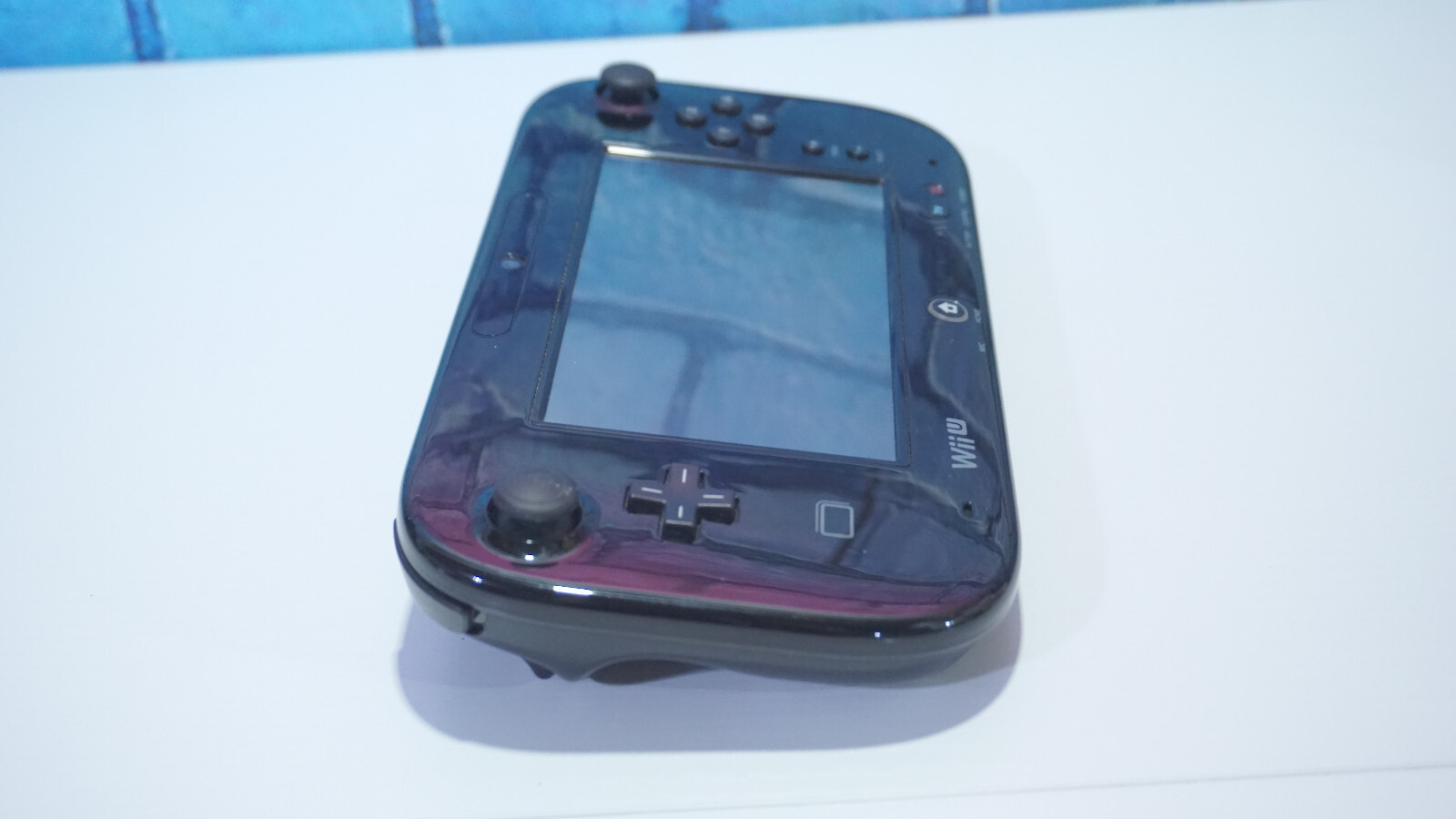 Nintendo Wii U Black Deluxe Console WUP-101(02) with Gamepad & Mario 3D World