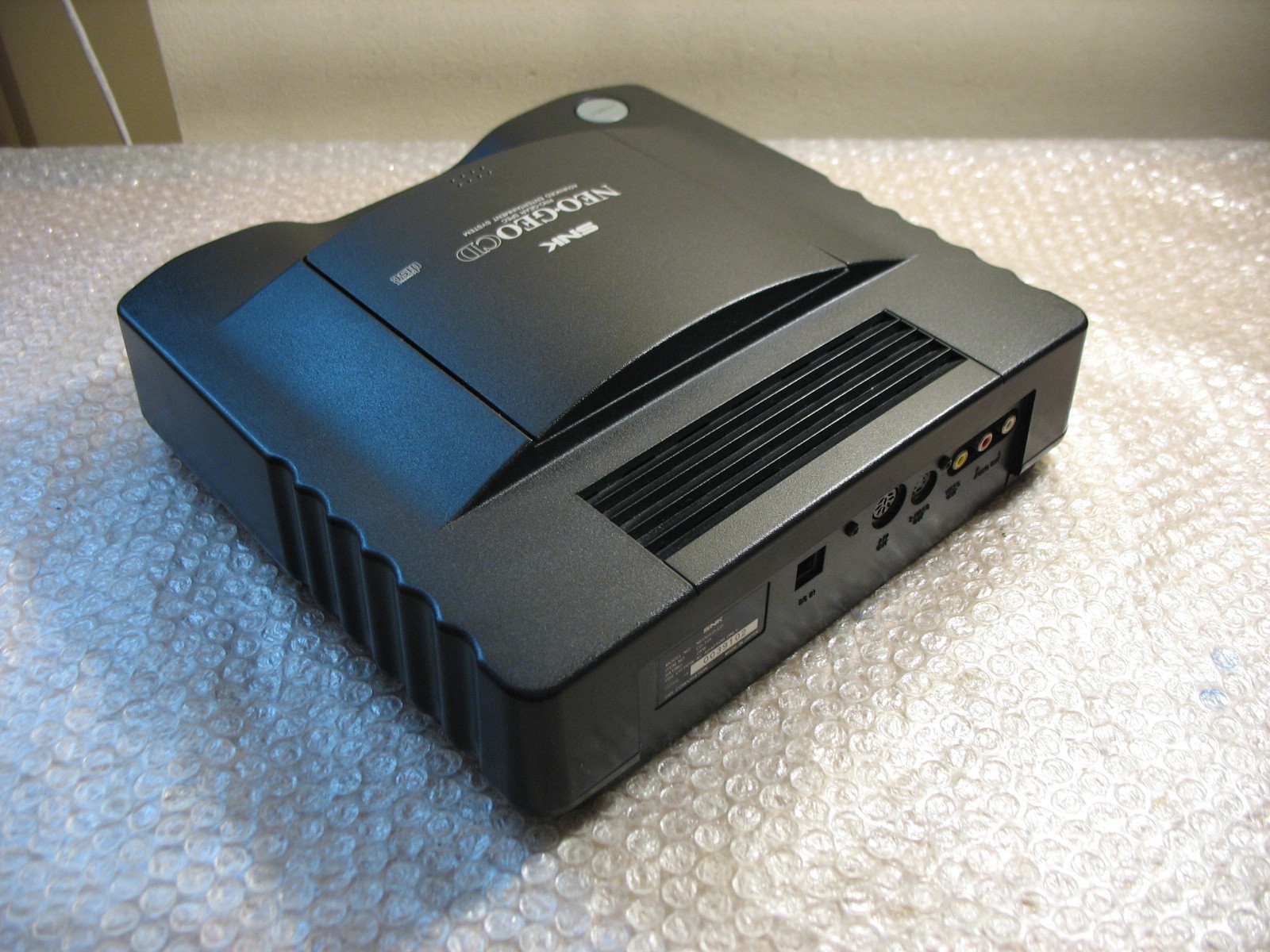 (ONLY UNIT NOT WORKING) NEO GEO CD TOP LOADING CONSOLE JAP IMPORT!