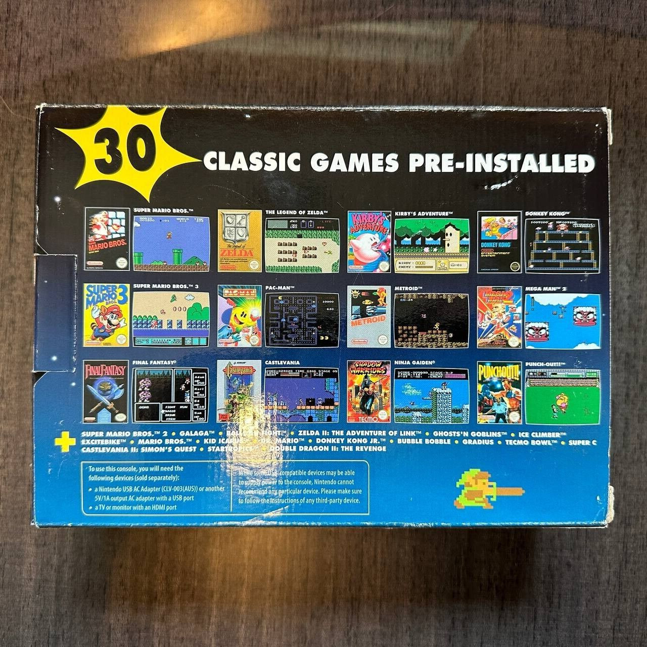 AUSTRALIAN Nintendo AU NES Mini Classic Edition Console 30 builtin Games Genuine