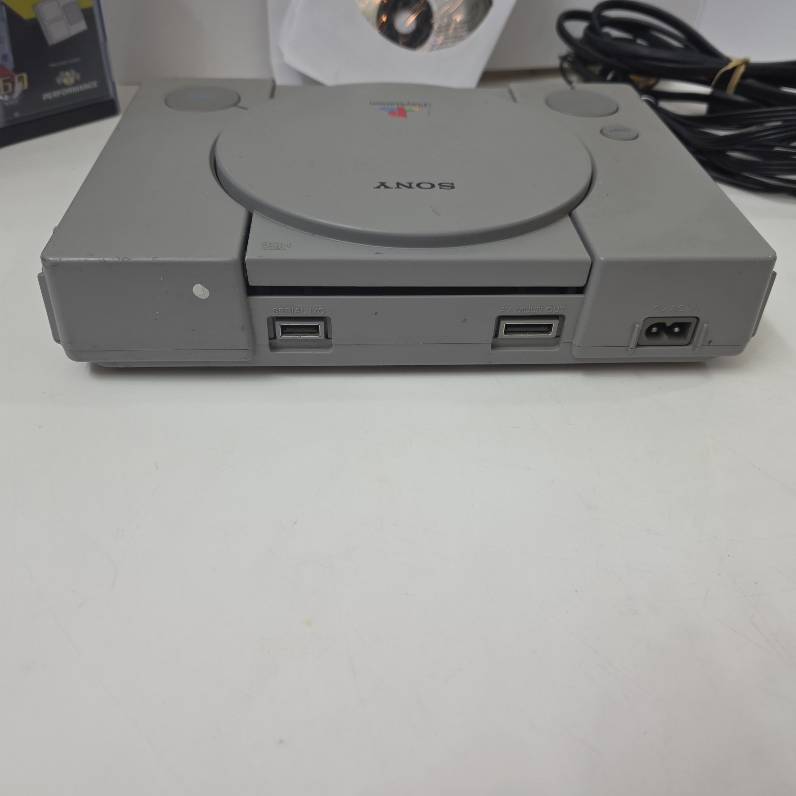 Sony Playstation 1 PS1 Console Bundle 8 Games, Remote, Power,+ AV Tested