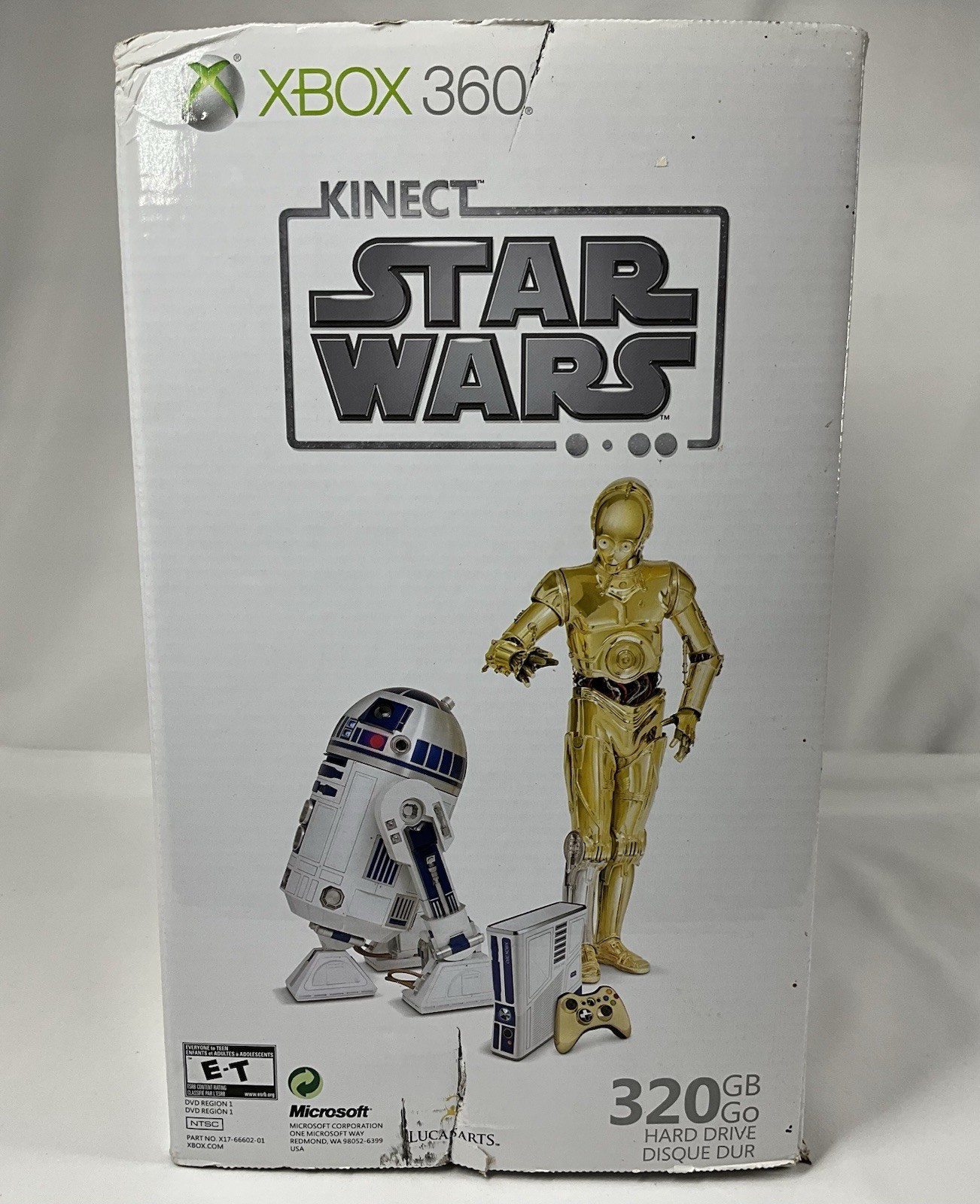 Xbox 360 Kinect Star Wars Limited Edition-CIB