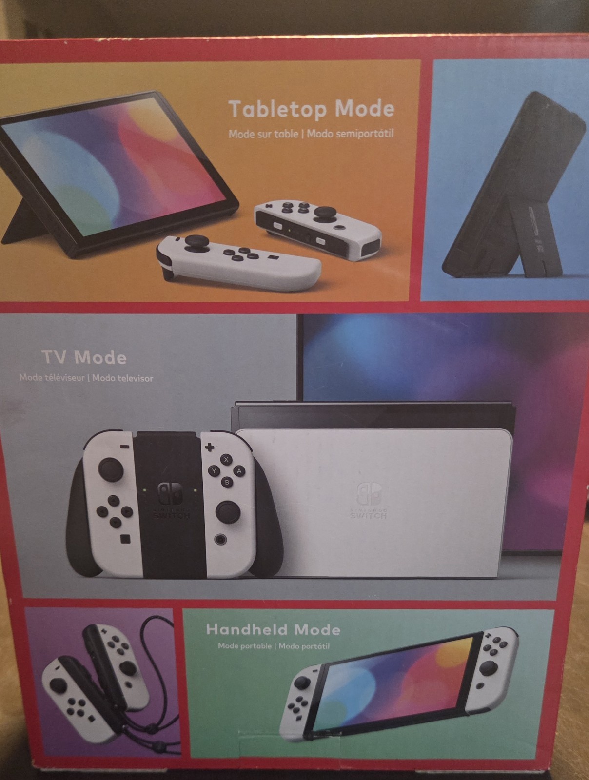 Nintendo Switch OLED Model HEG-001 Handheld Console – 64GB – White