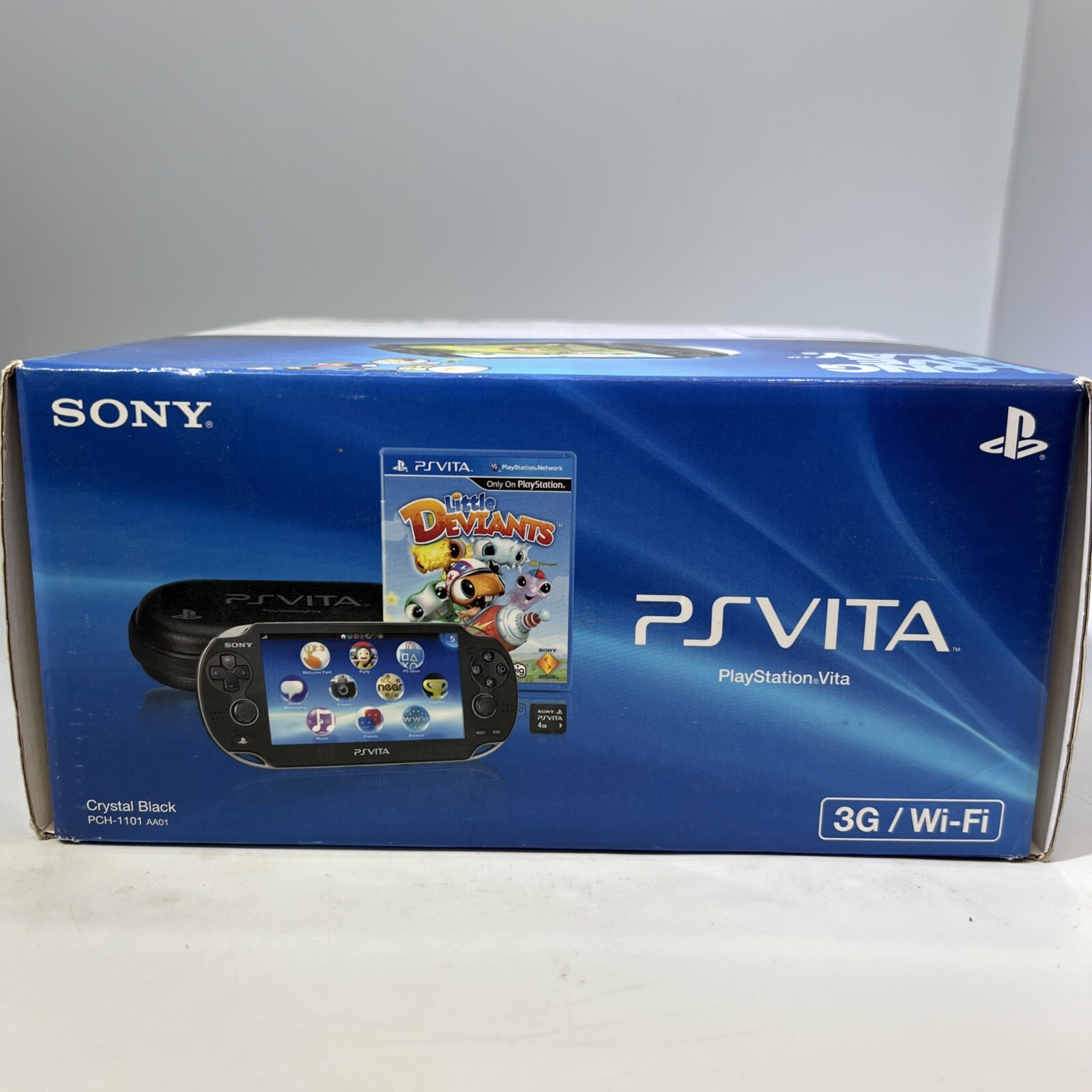 Sony PlayStation Vita PsVita 3G/Wi-Fi Handheld Console First Edition Bundle #ML