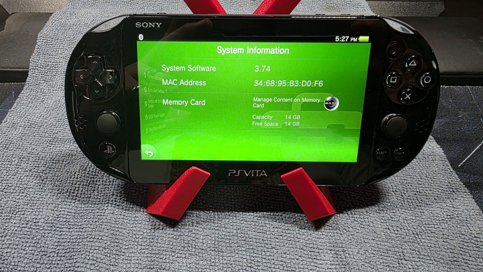 Sony PS Vita Slim PCH-2001 Black Bundle w/ Charger, 16GB Card & Jak and…