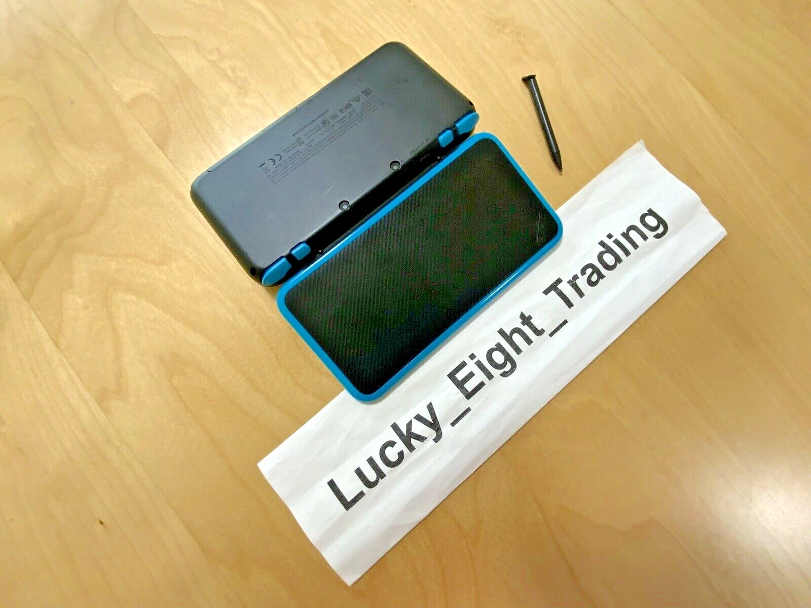 New Nintendo 2DS XL LL Black Turquoise Console Charger Box Japanese ver [BOX]