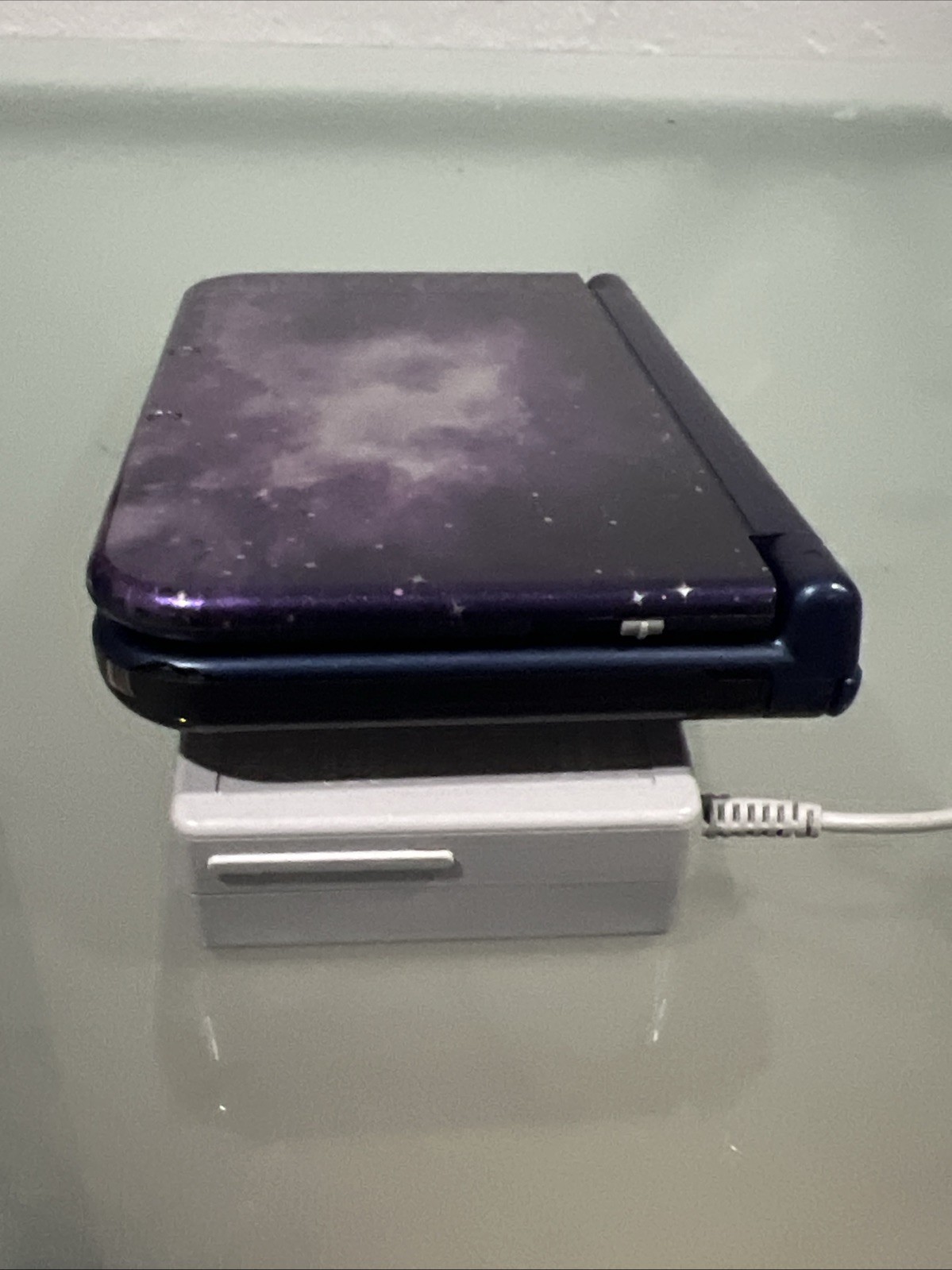 Nintendo 3DS XL Galaxy Edition Handheld Console System Purple & Super Smash Bros