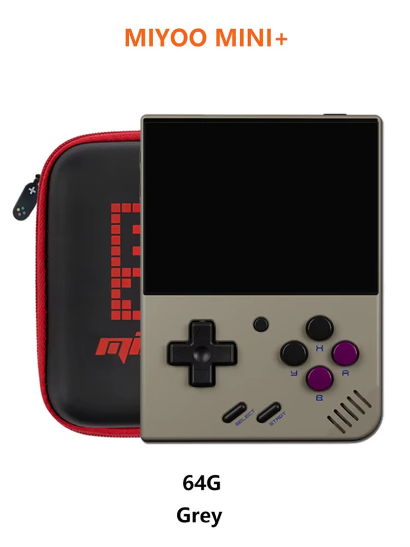 Miyoo Mini plus Portable Retro Handheld Game Console 3.5-Inch IPS HD Screen