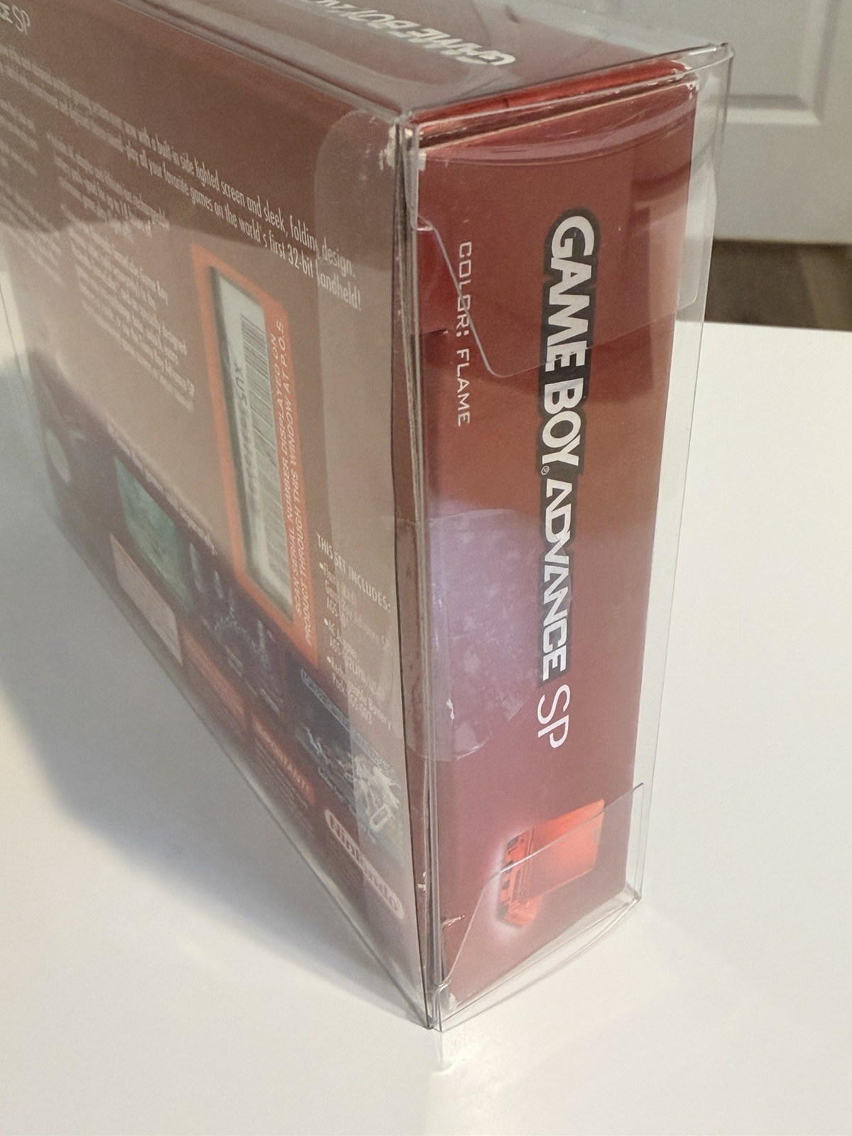 NIB Nintendo Game Boy Advance GBA SP Red Handheld Game System